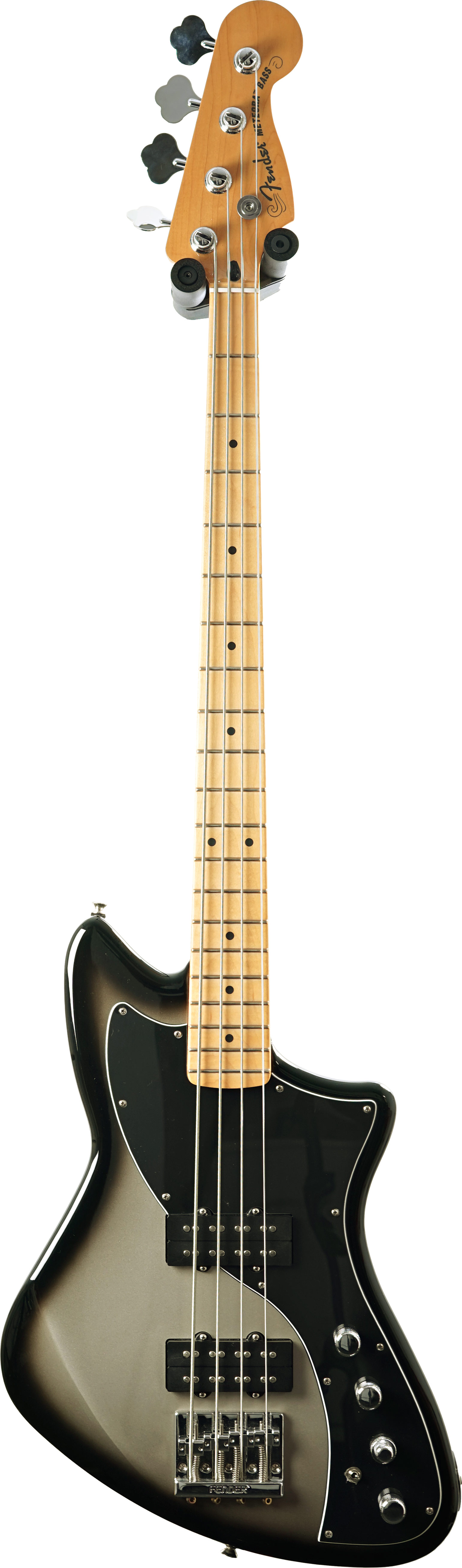 Fender Player Plus Active Meteora Bass Silverburst Maple Fingerboard (Pre-Owned) #MX22014126