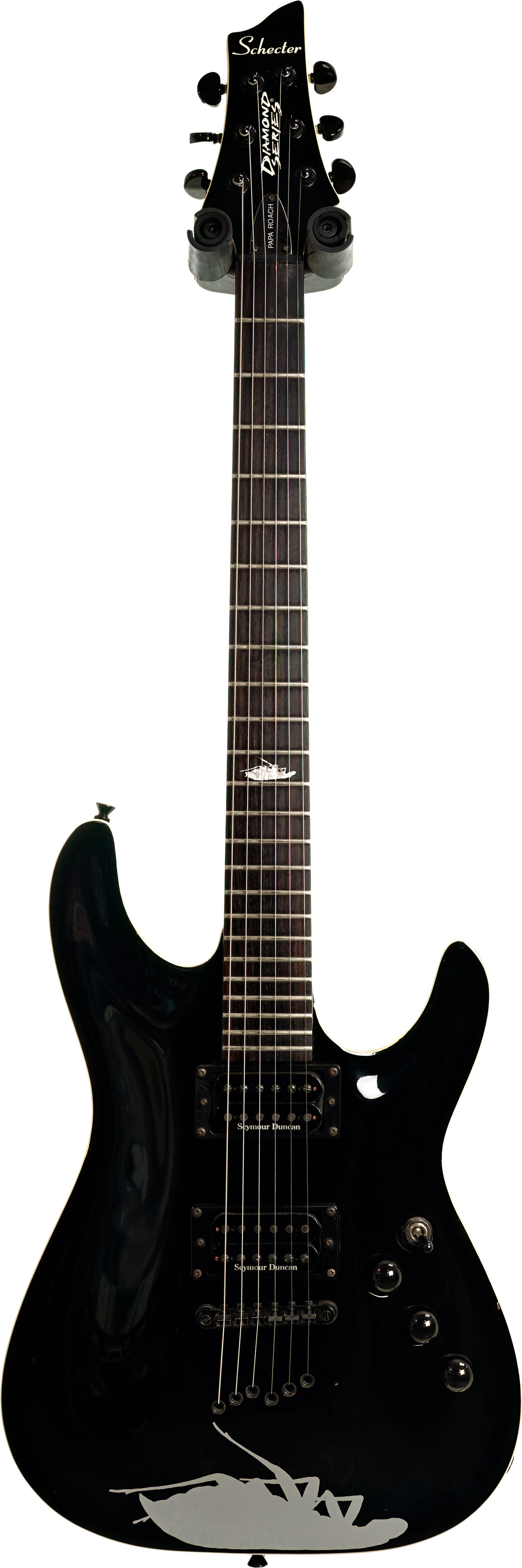 Schecter Diamond Series Jerry Horton Papa Roach Black (Pre-Owned) #0105544