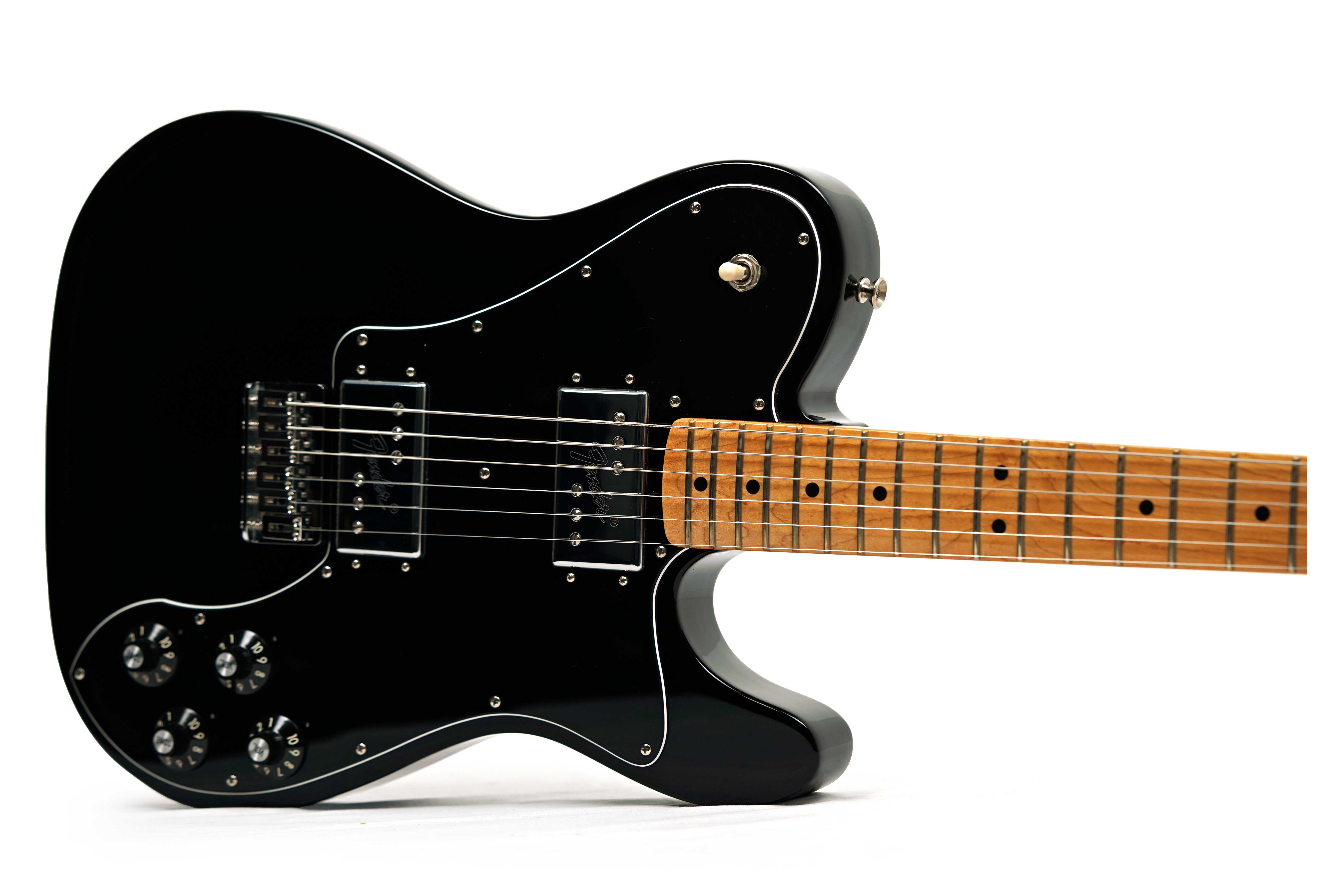 Fender American Vintage II 1975 Telecaster Deluxe Black Maple Fingerboard (Pre-Owned) #V12131