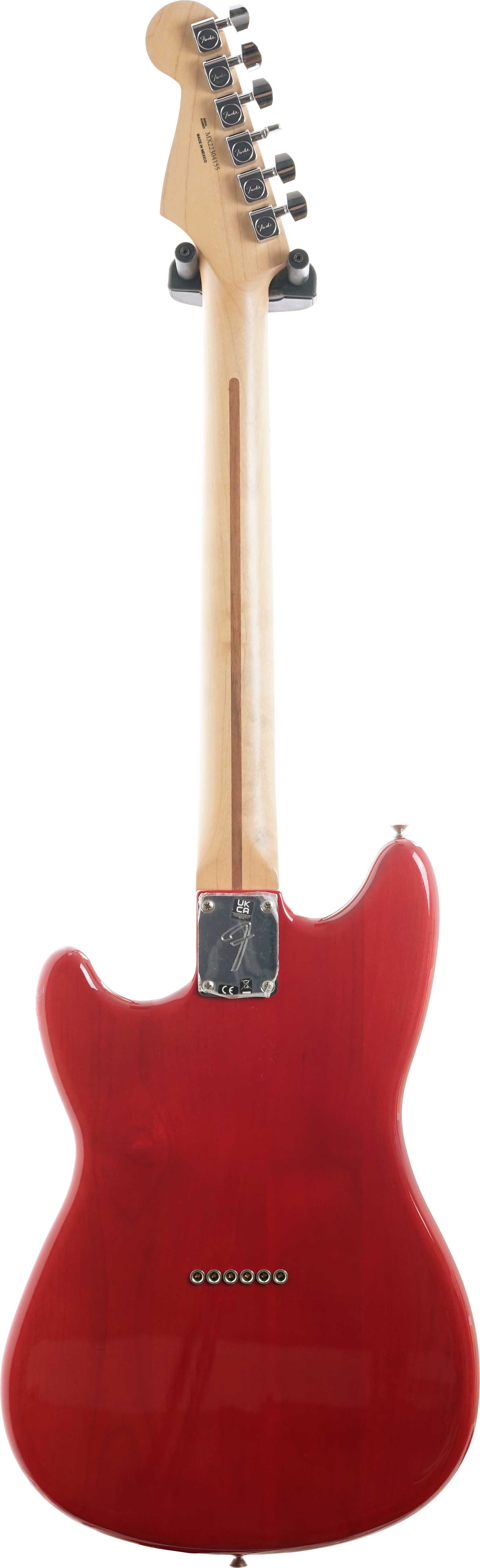 Fender 2022 Player Duo Sonic HS Crimson Red Transparent Maple Fingerboard (Pre-Owned) #MX22304155