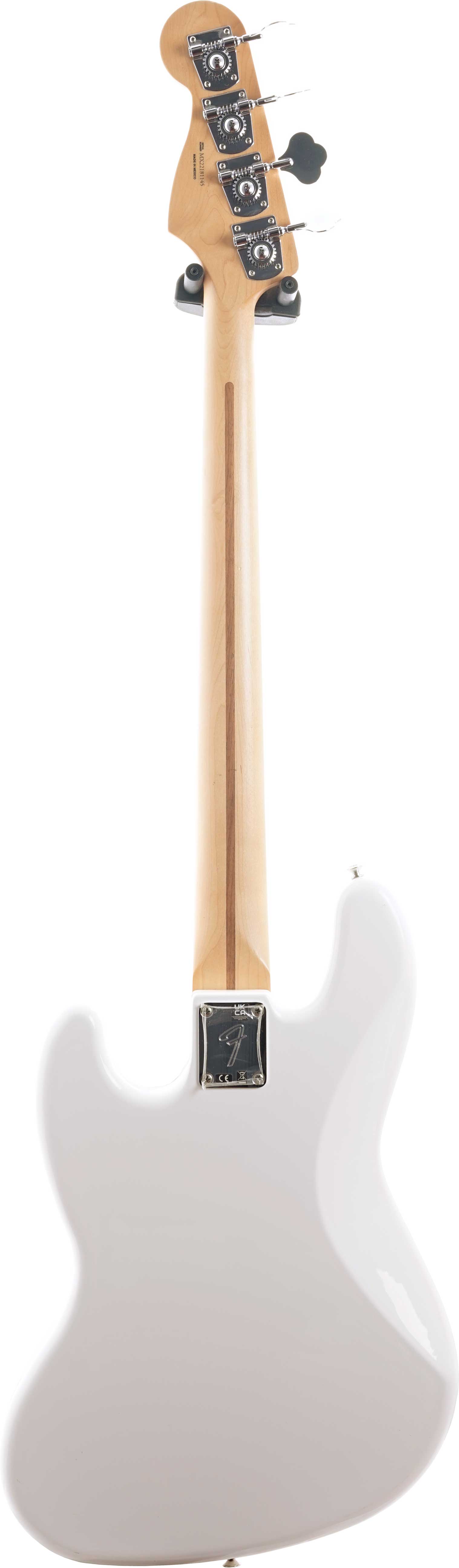 Fender 2022 Player Jazz Bass Polar White Maple Fingerboard (Pre-Owned) #MX22181145
