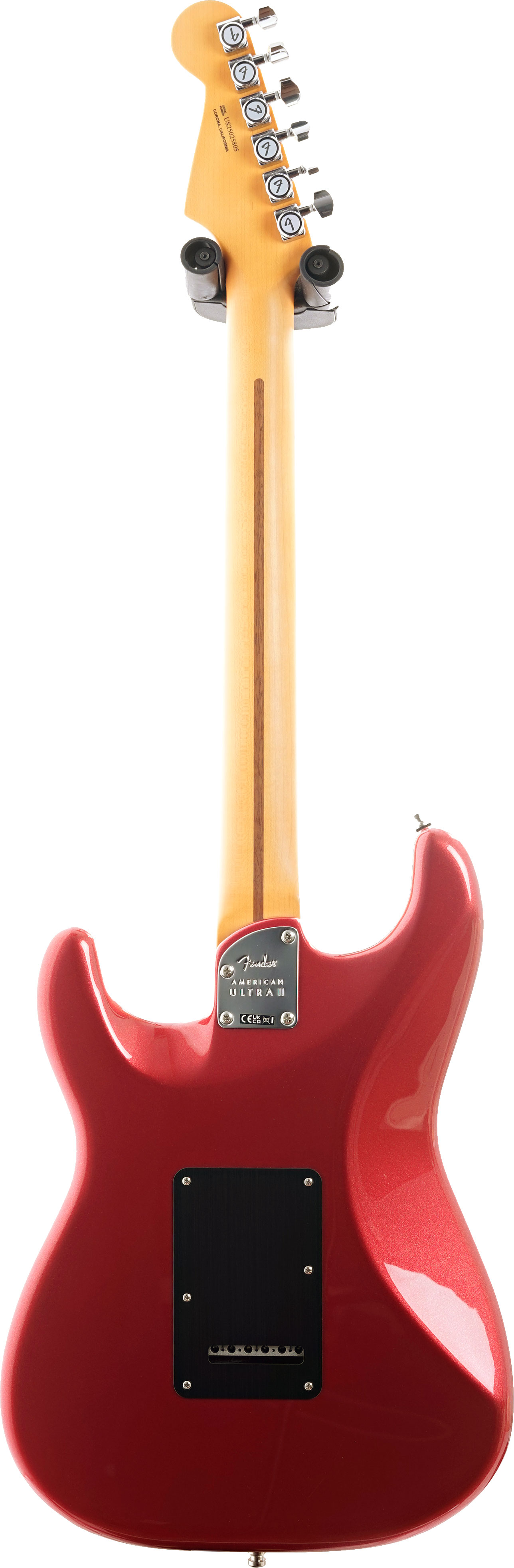 Fender 2025 American Ultra II Stratocaster HSS Maple Fingerboard Sinister Red (Pre-Owned) #US25025805