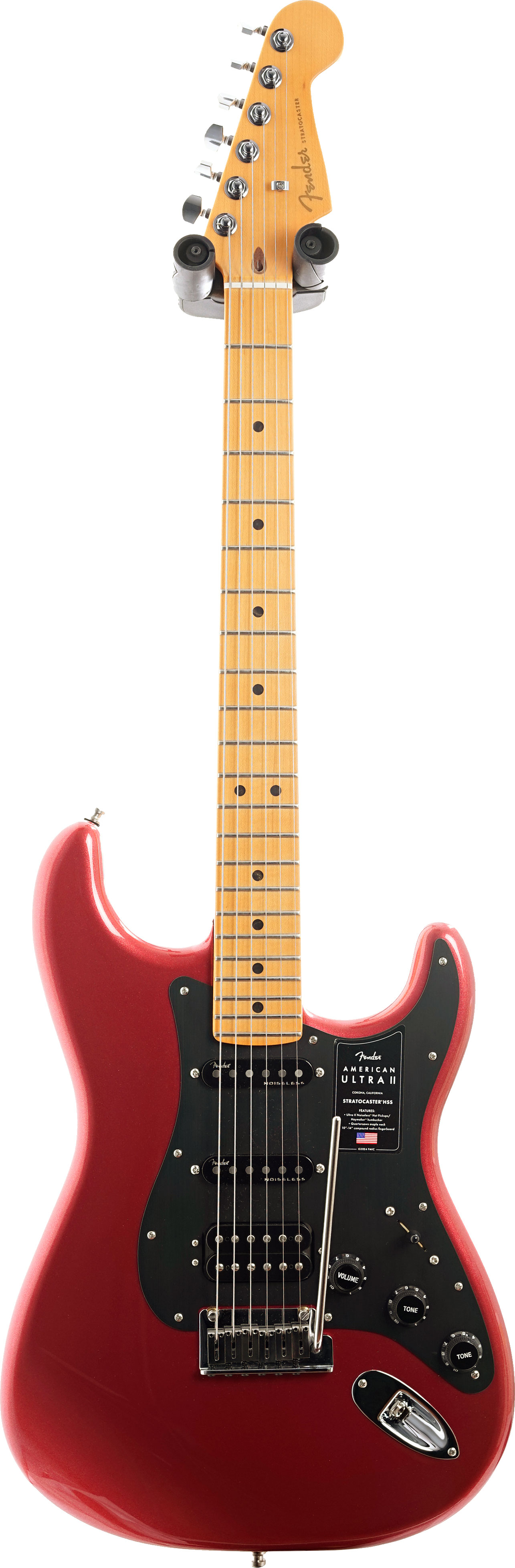 Fender 2025 American Ultra II Stratocaster HSS Maple Fingerboard Sinister Red (Pre-Owned) #US25025805