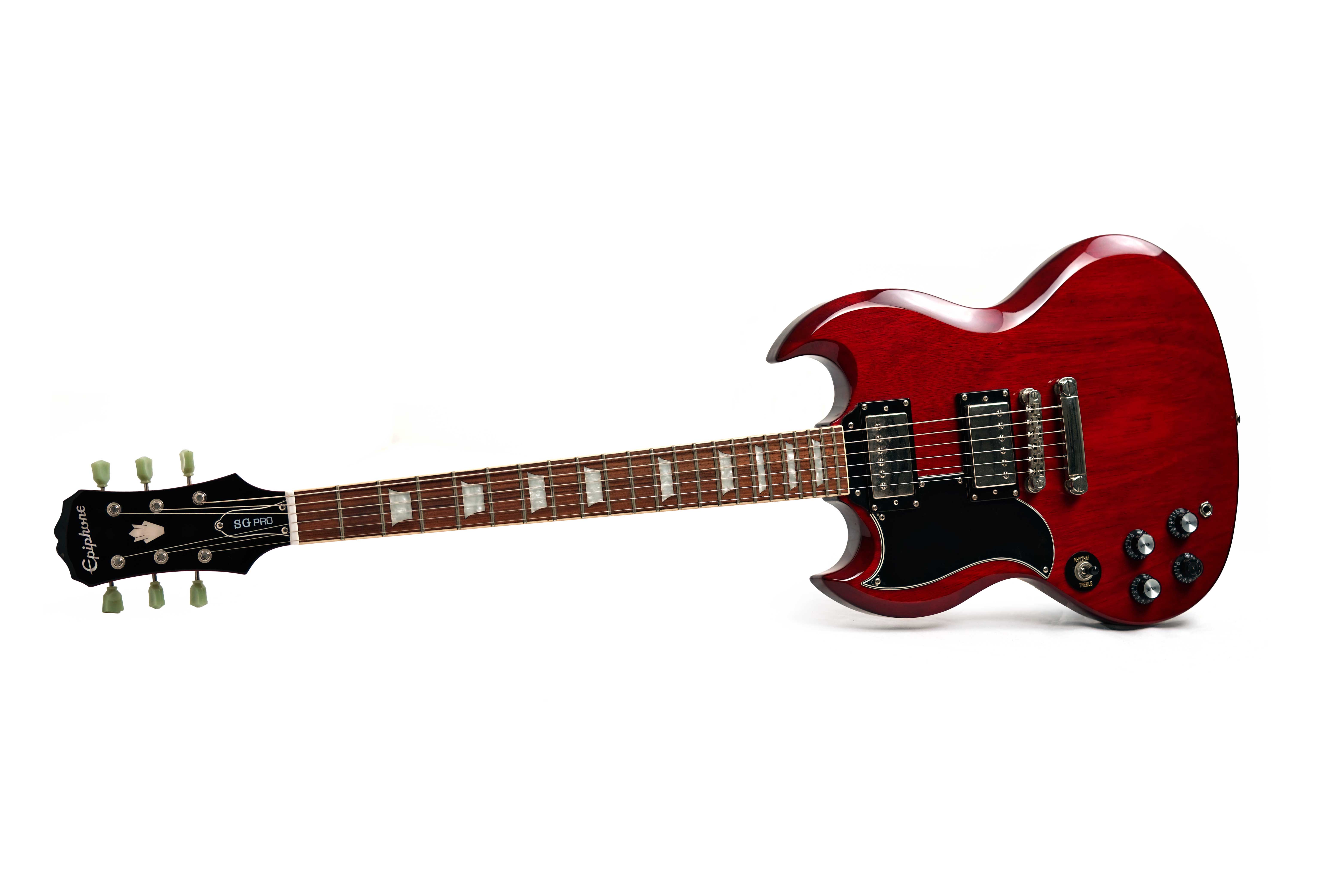 Epiphone 2019 G-400 Pro Cherry Left Handed (Pre-Owned) #19012302791