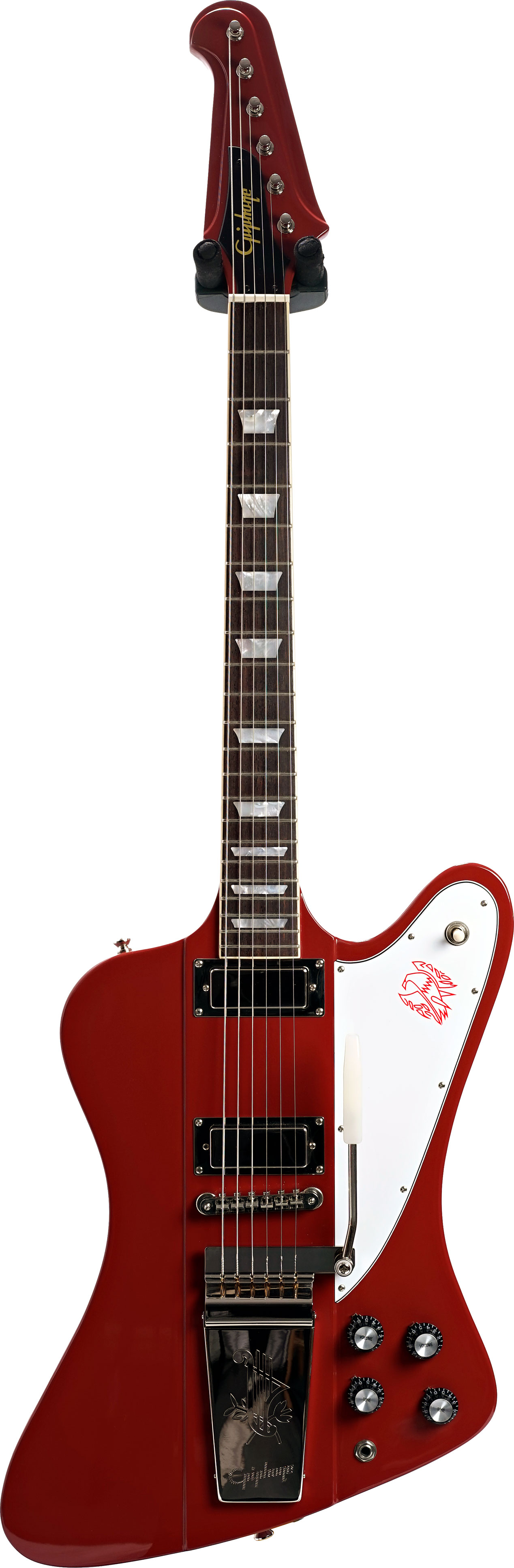 Epiphone 2024 Inspired by Gibson 1963 Firebird V Maestro Vibrola Ember Red (Pre-Owned) #24041529032