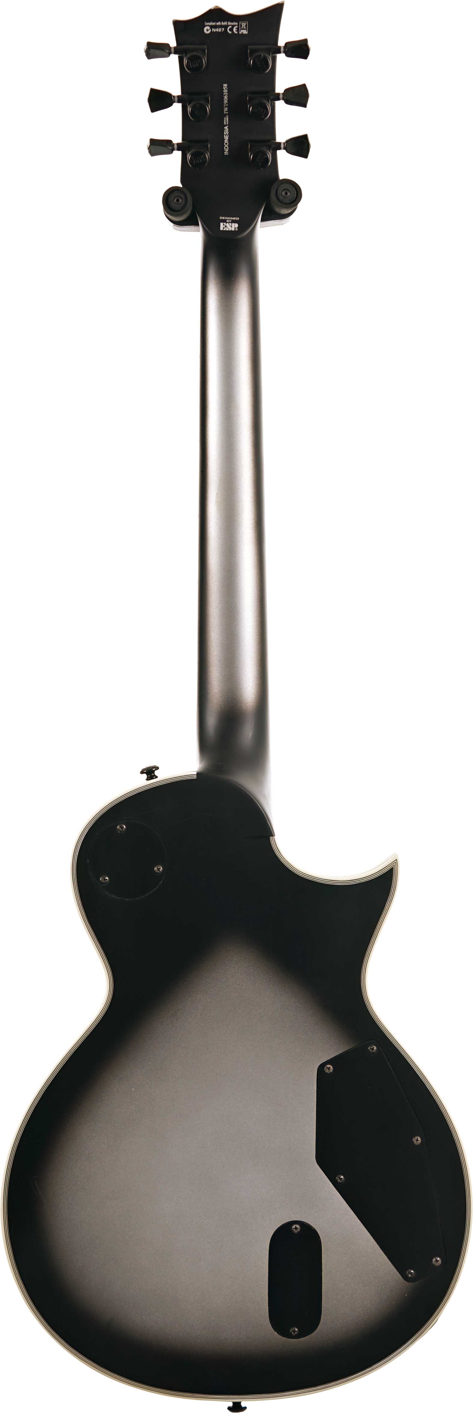 ESP LTD EC-1001T CTM Silver Sunburst Satin Left Handed (Pre-Owned) #IW19061058