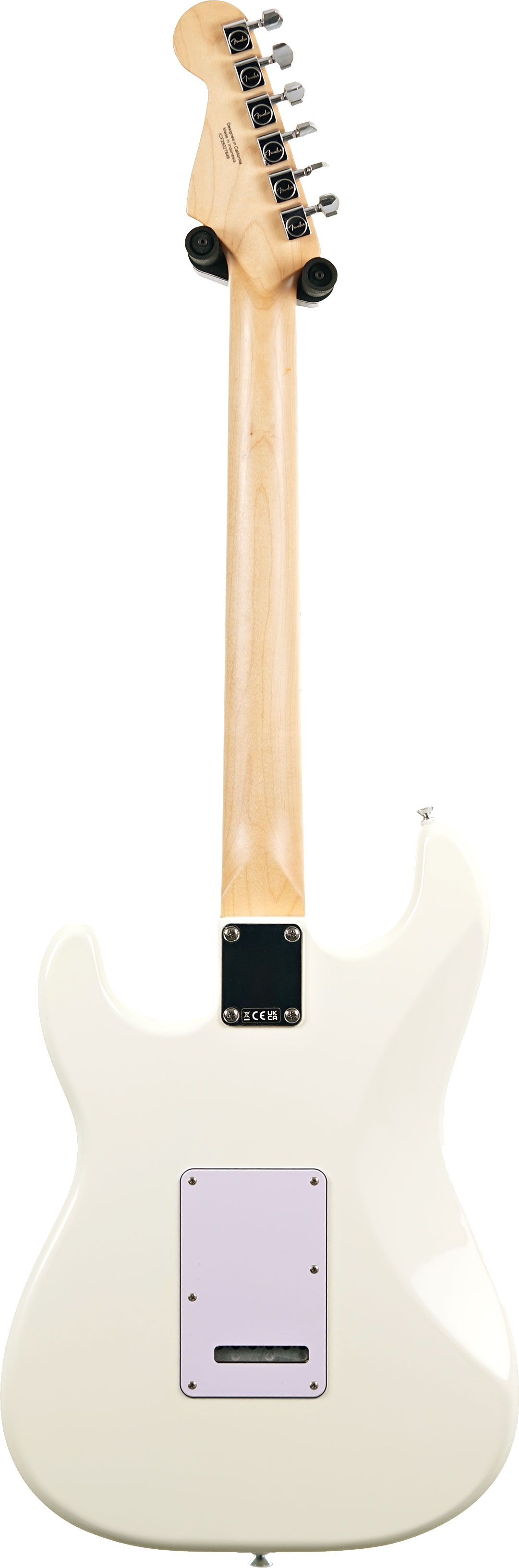Fender Standard Stratocaster Olympic White Maple Fingerboard (Pre-Owned) #ICF25027646