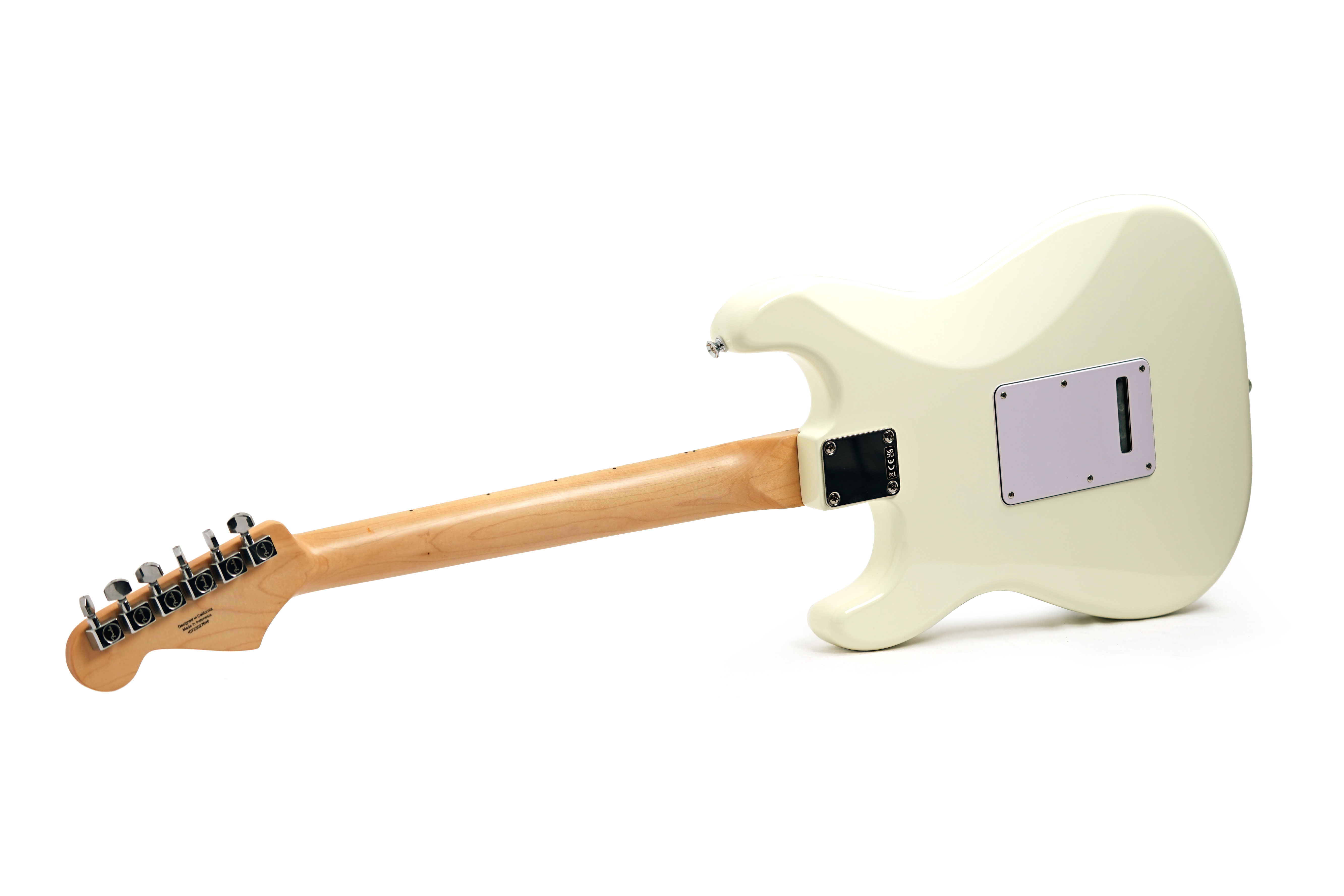 Fender Standard Stratocaster Olympic White Maple Fingerboard (Pre-Owned) #ICF25027646