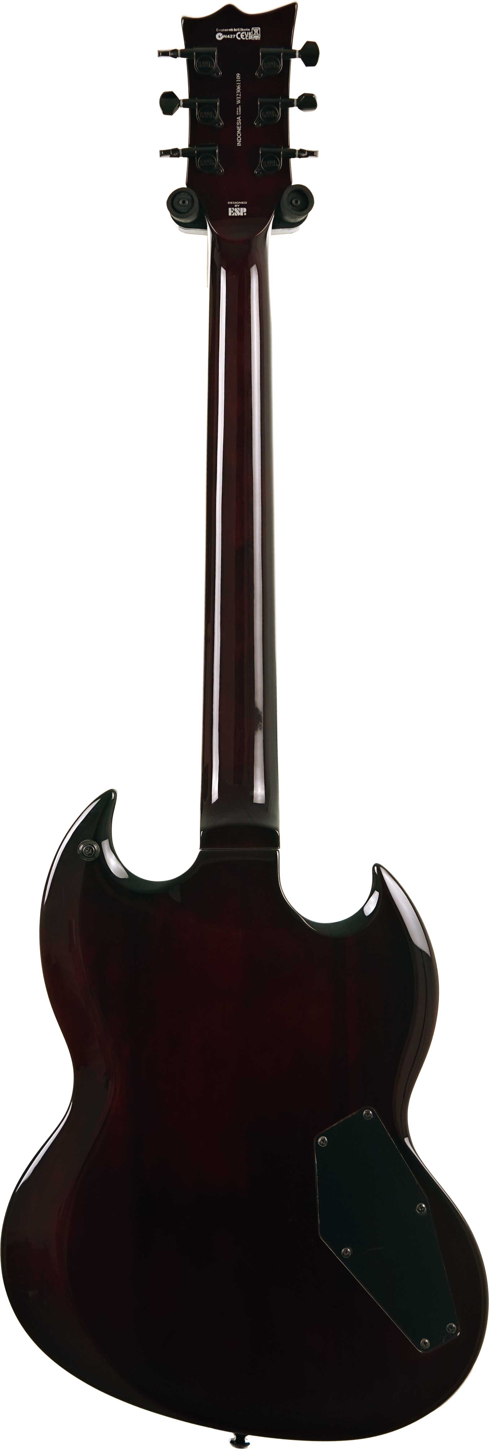 ESP LTD 2012 Viper-256 Dark Brown Sunburst Left Handed (Pre-Owned) #W123061109