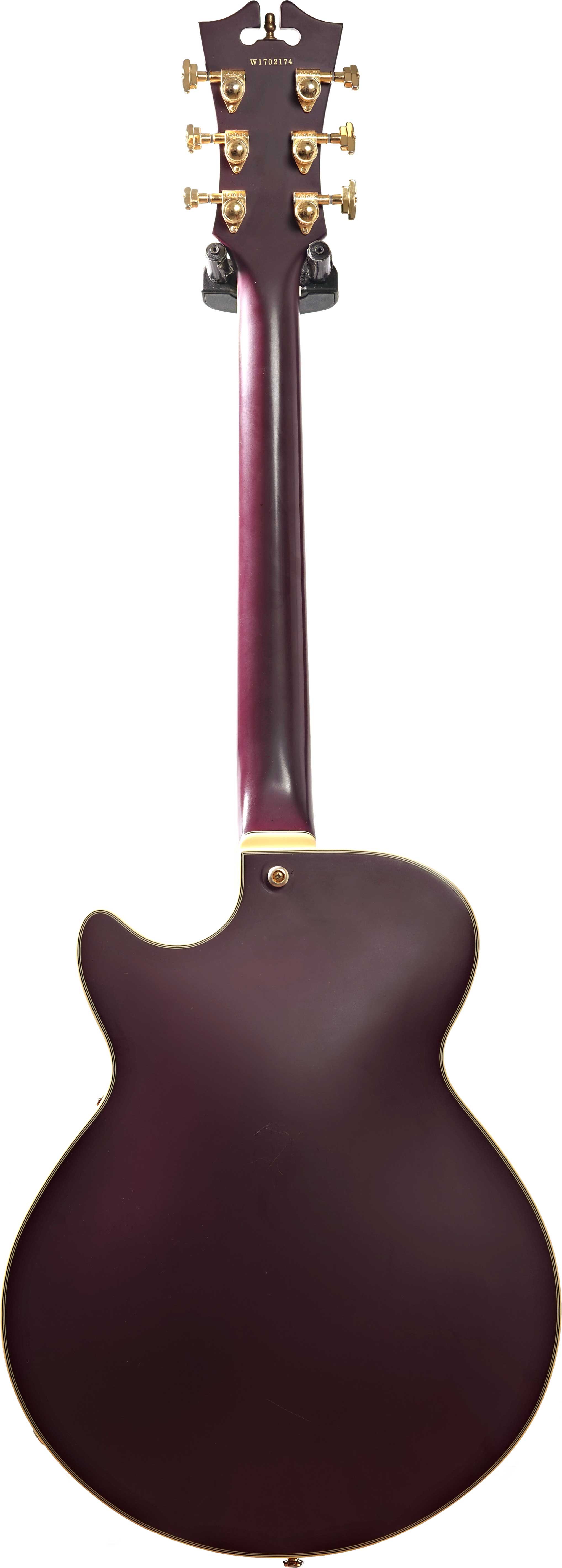 D'Angelico 2017 Deluxe SS Stairstep Matte Plum (Pre-Owned) #W1702174