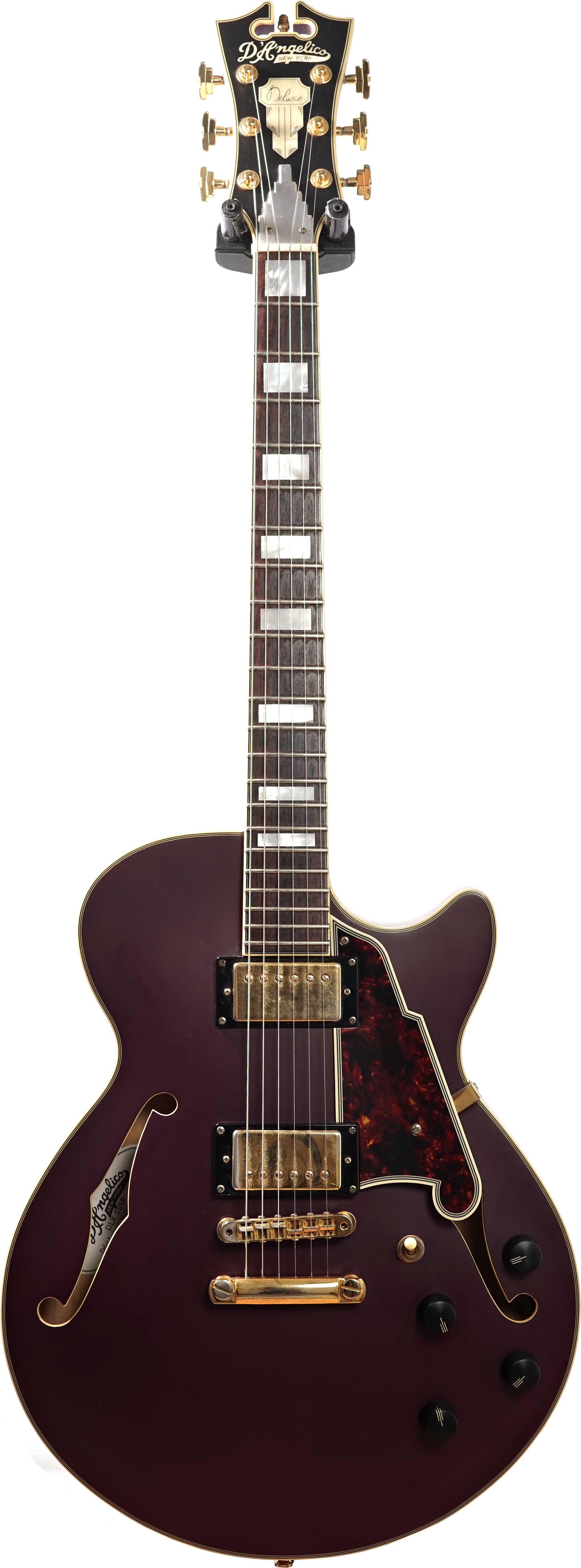 D'Angelico 2017 Deluxe SS Stairstep Matte Plum (Pre-Owned) #W1702174