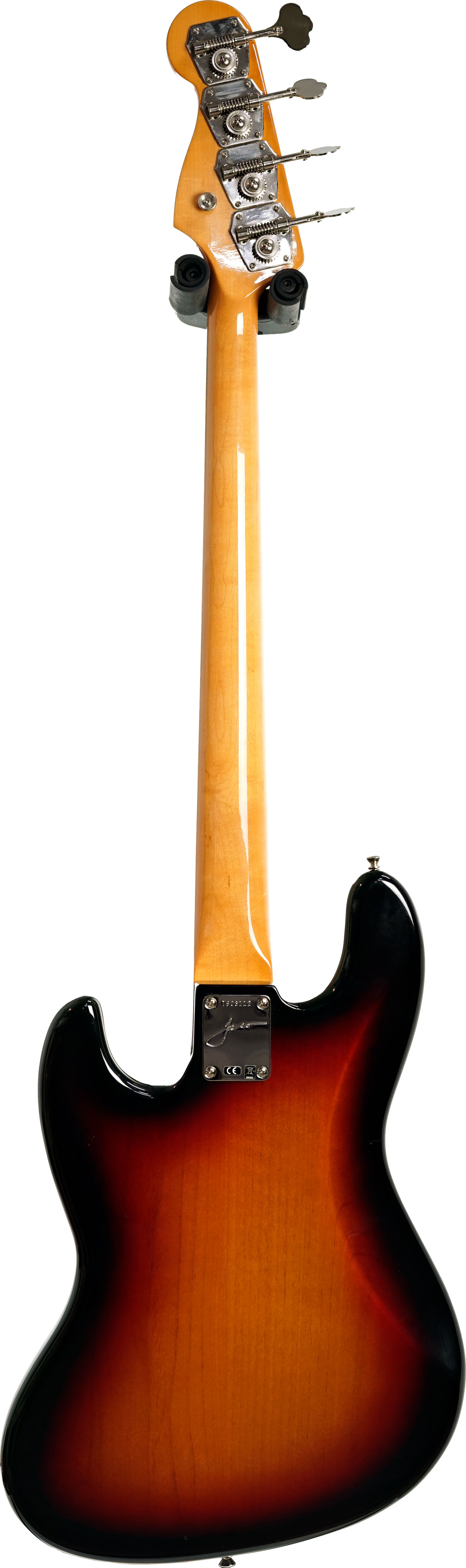 Fender Artist Jaco Pastorius Jazz Bass 3 Colour Sunburst (Pre-Owned) #T903112