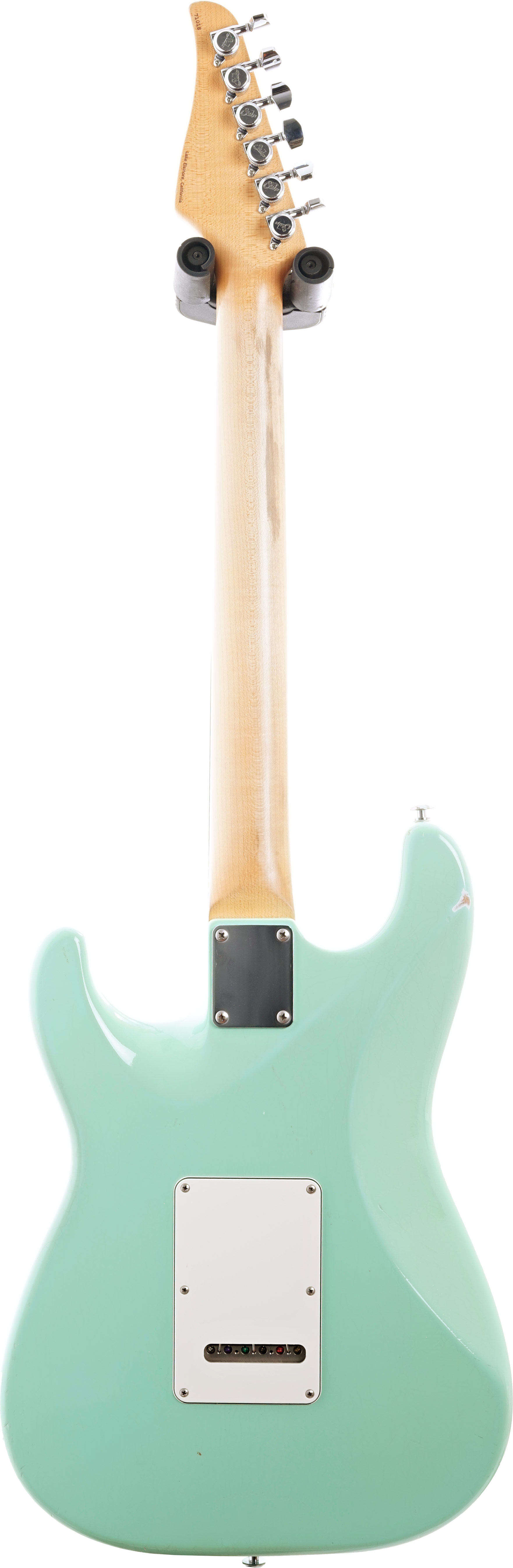 Suhr Classic Antique Surf Green Indian Rosewood Fingerboard, HSS (Pre-Owned) #71018