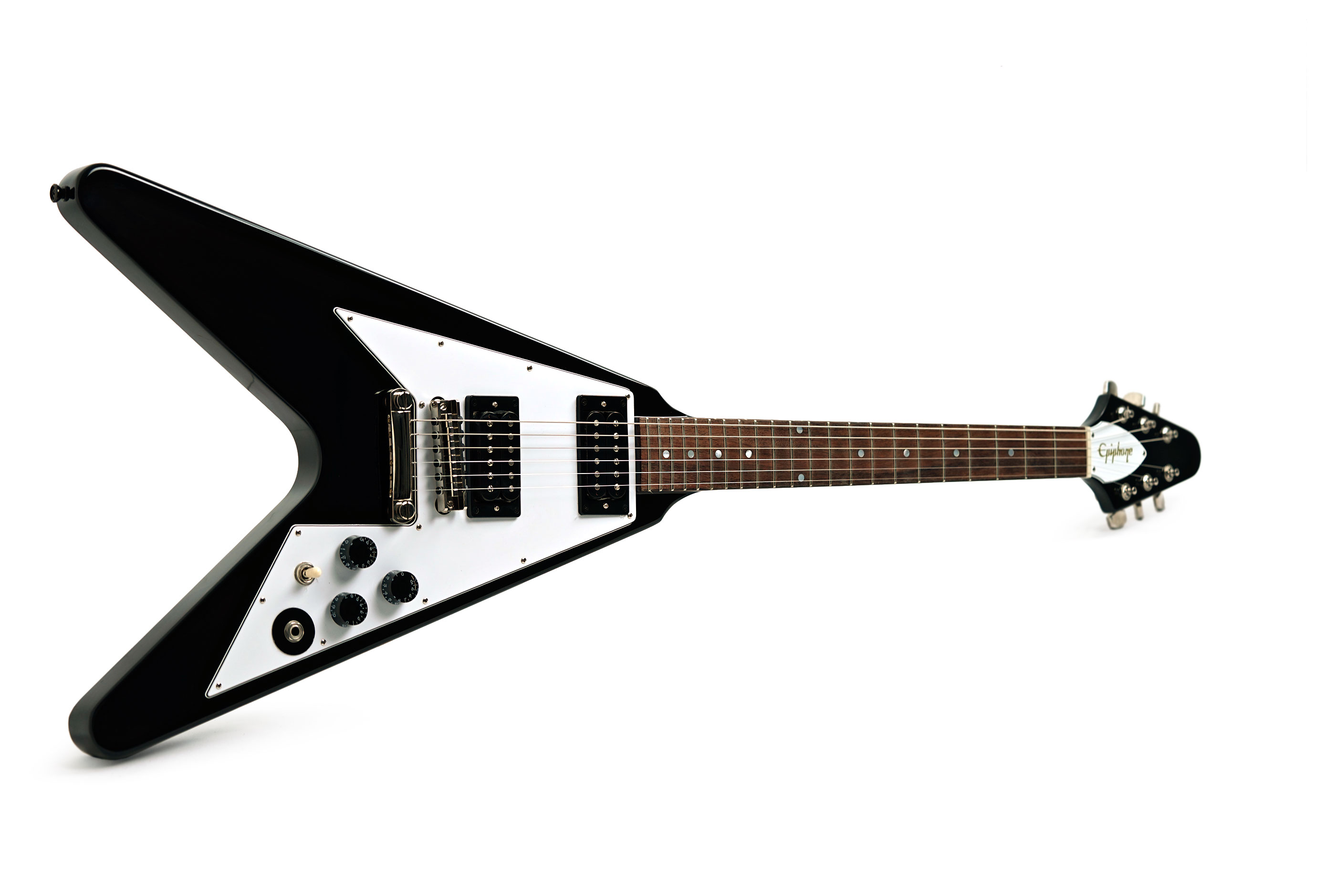 Epiphone 2024 Kirk Hammett 1979 Flying V Ebony (Pre-Owned) #2406152580