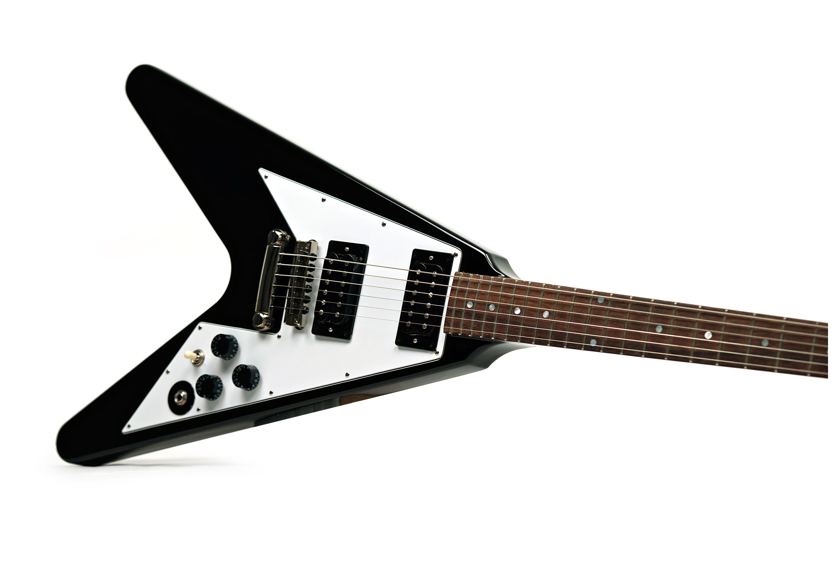 Epiphone 2024 Kirk Hammett 1979 Flying V Ebony (Pre-Owned) #2406152580