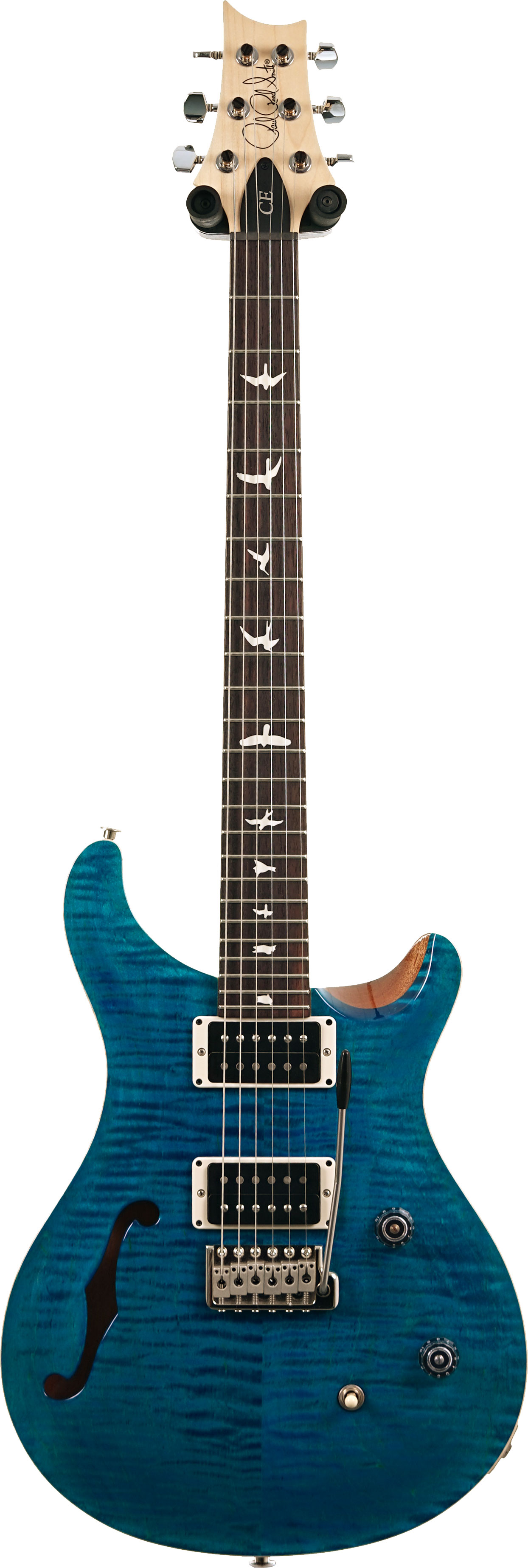 PRS 2023 CE24 Semi-Hollow Blue Matteo (Pre-Owned) #0362263