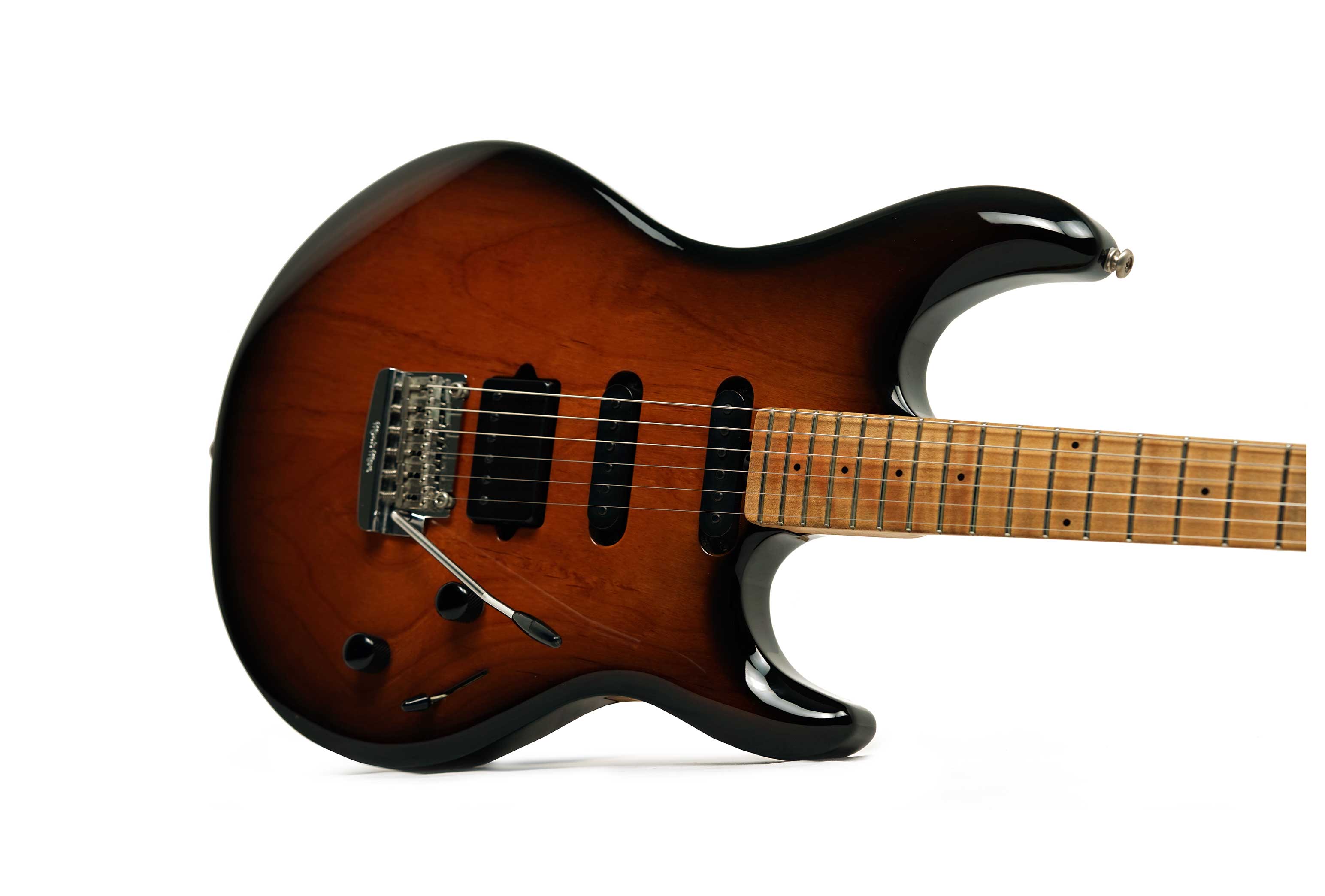 Music Man 2015 Luke III HSS Vintage Tobacco Burst Roasted Maple (Pre-Owned) #G74079