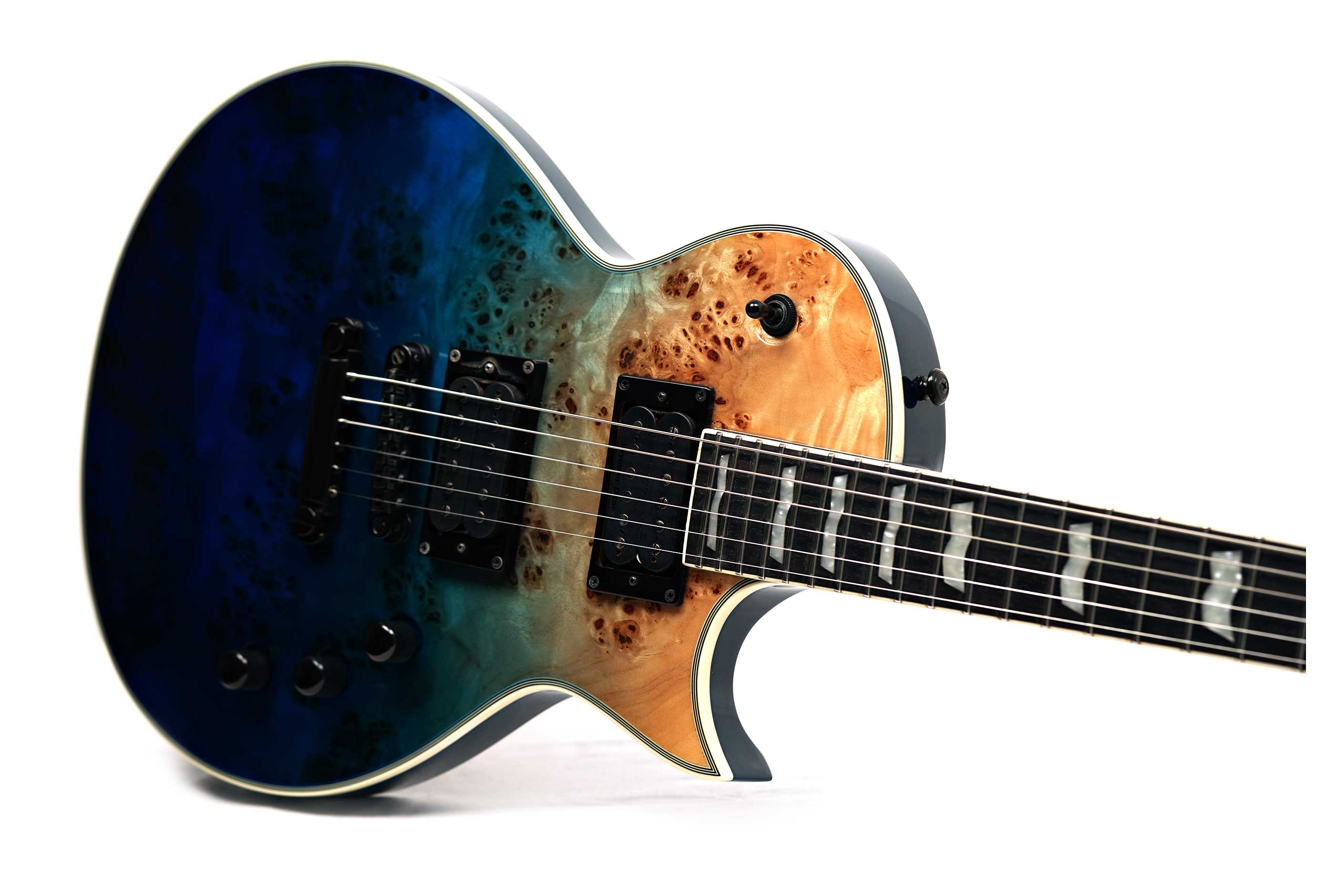 ESP LTD 2021 EC-1000 BP Blue Natural Fade (Pre-Owned) #IW21102532