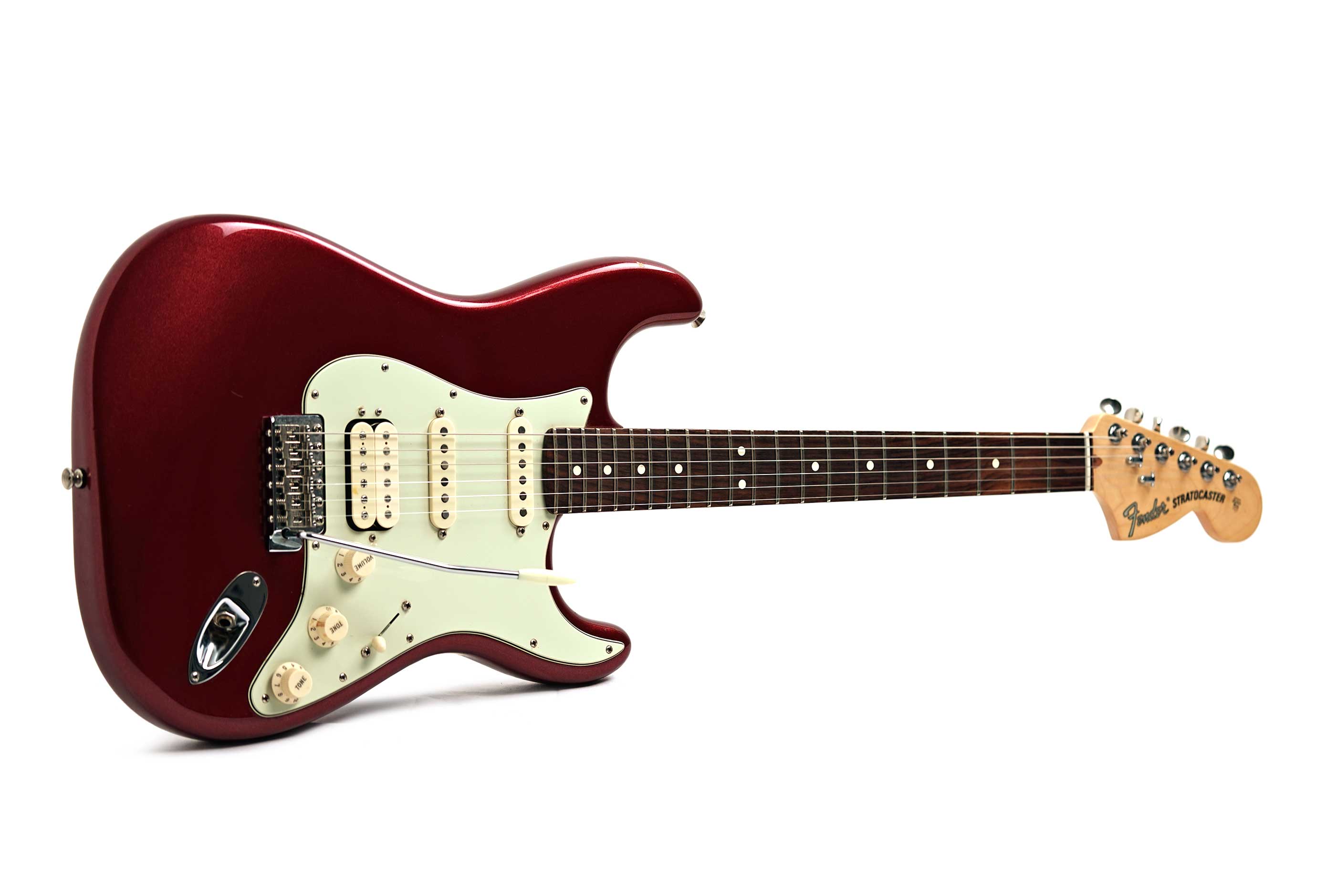 Fender 2018 American Performer Stratocaster HSS Aubergine Rosewood Fingerboard (Pre-Owned) #US18038187
