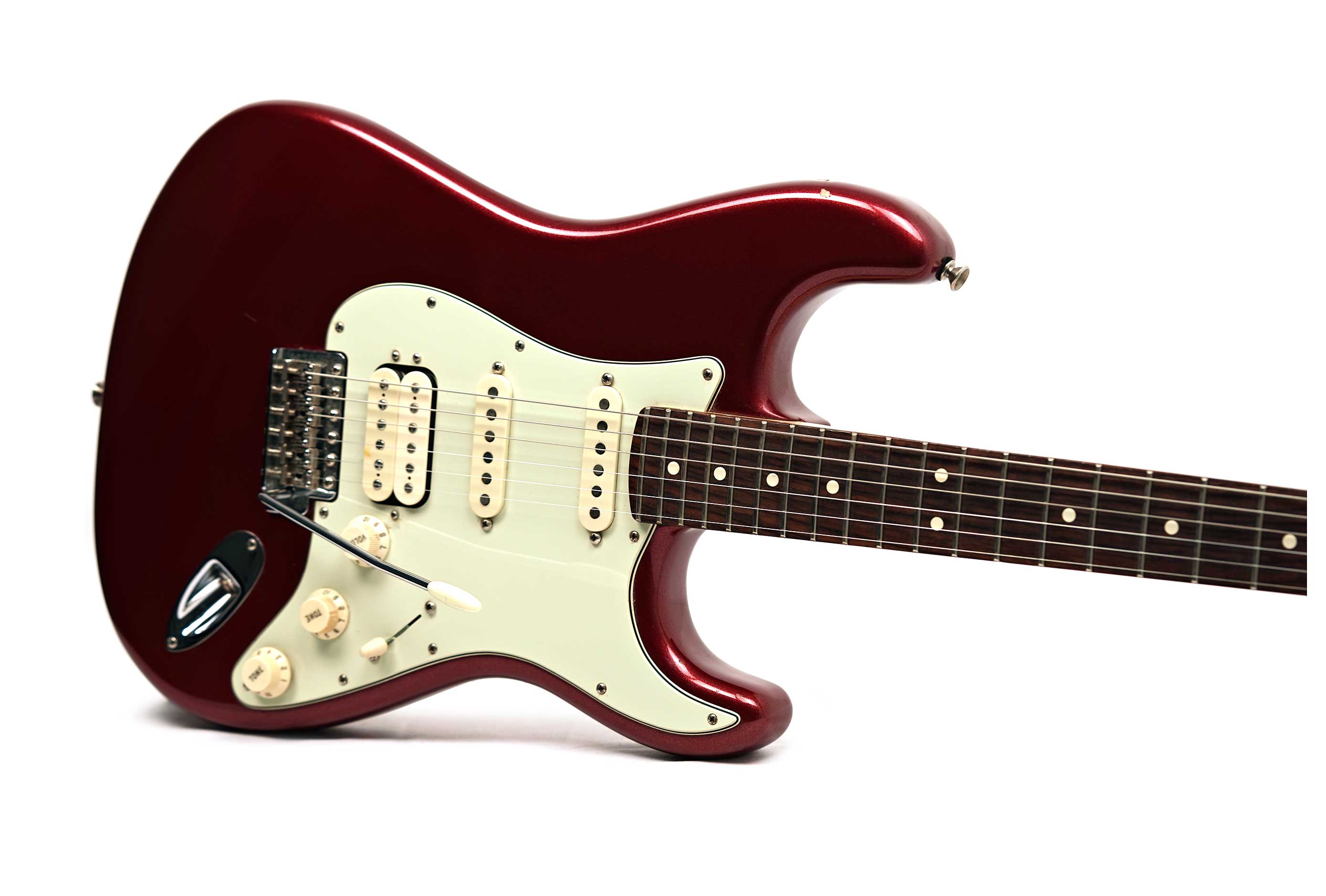 Fender 2018 American Performer Stratocaster HSS Aubergine Rosewood Fingerboard (Pre-Owned) #US18038187