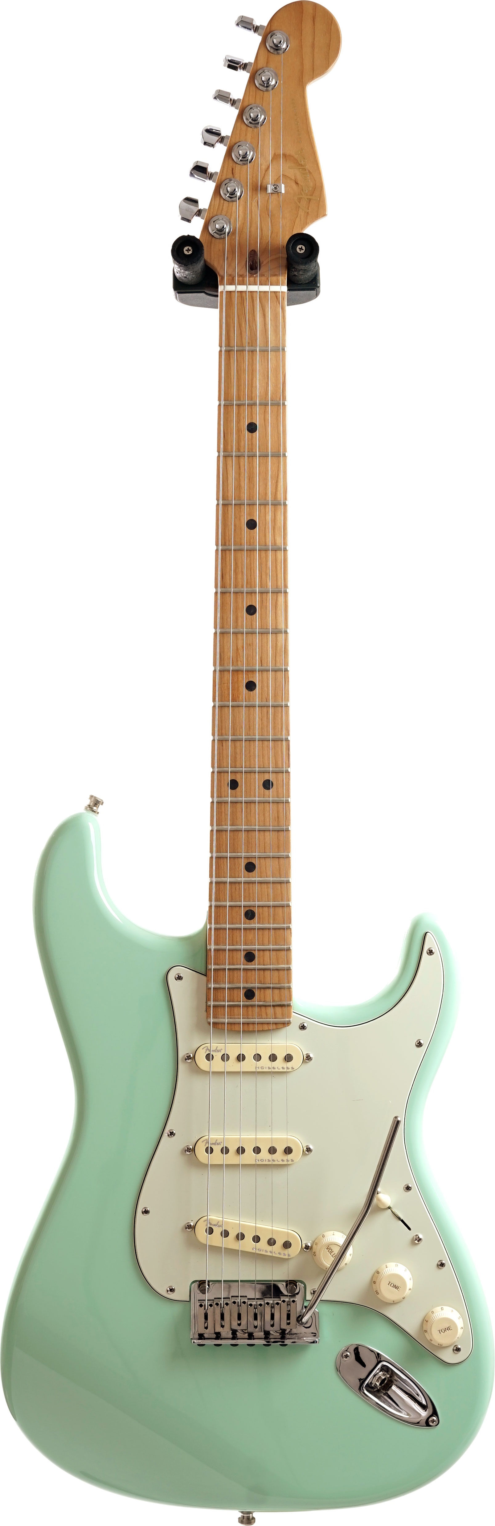 Fender American Ultra Stratocaster Maple Fingerboard Surf Green (Pre-Owned) #US23031452