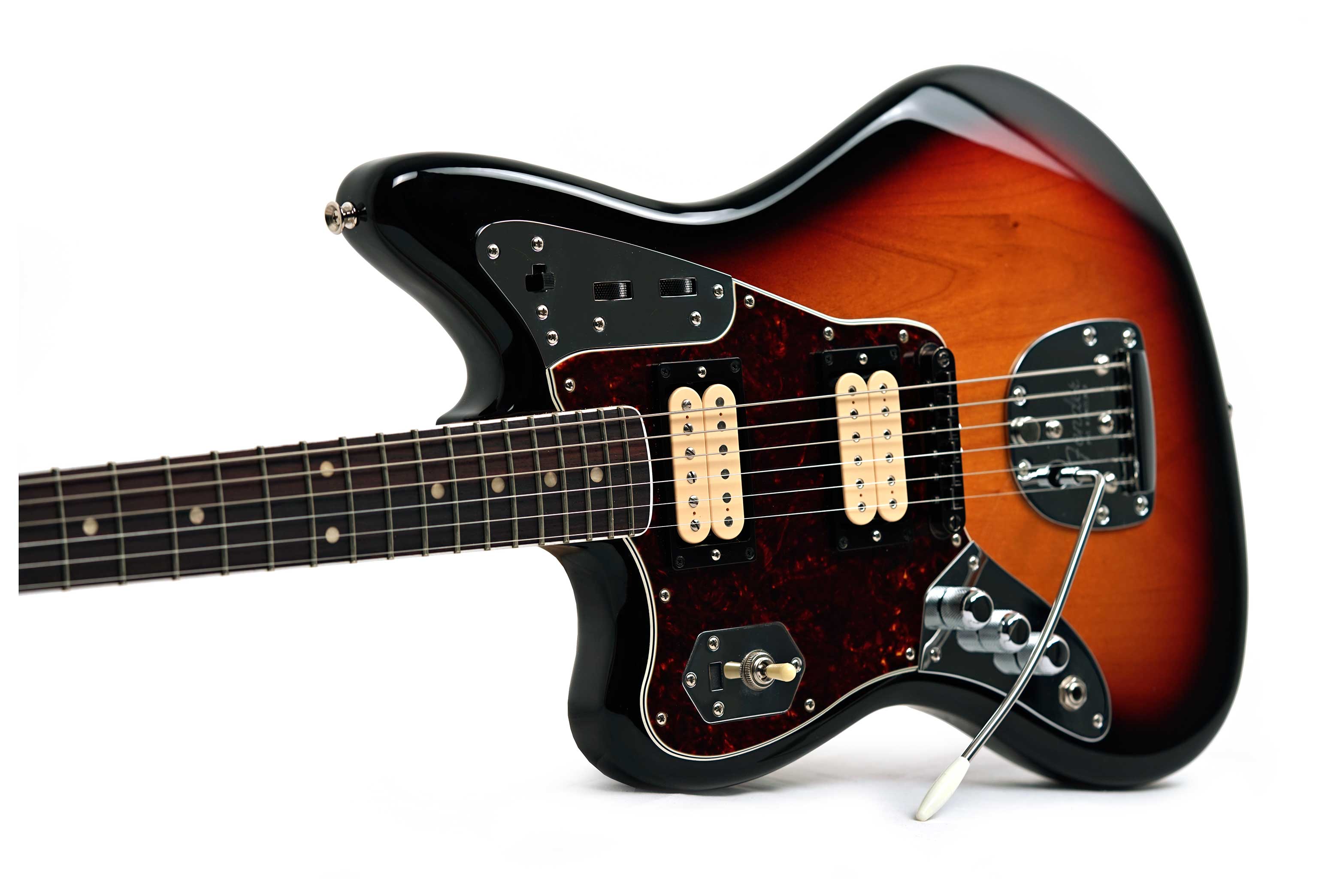 Fender 2025 Kurt Cobain Jaguar Rosewood Fingerboard 3 Colour Sunburst NOS Left Handed (Pre-Owned) #MX25056719