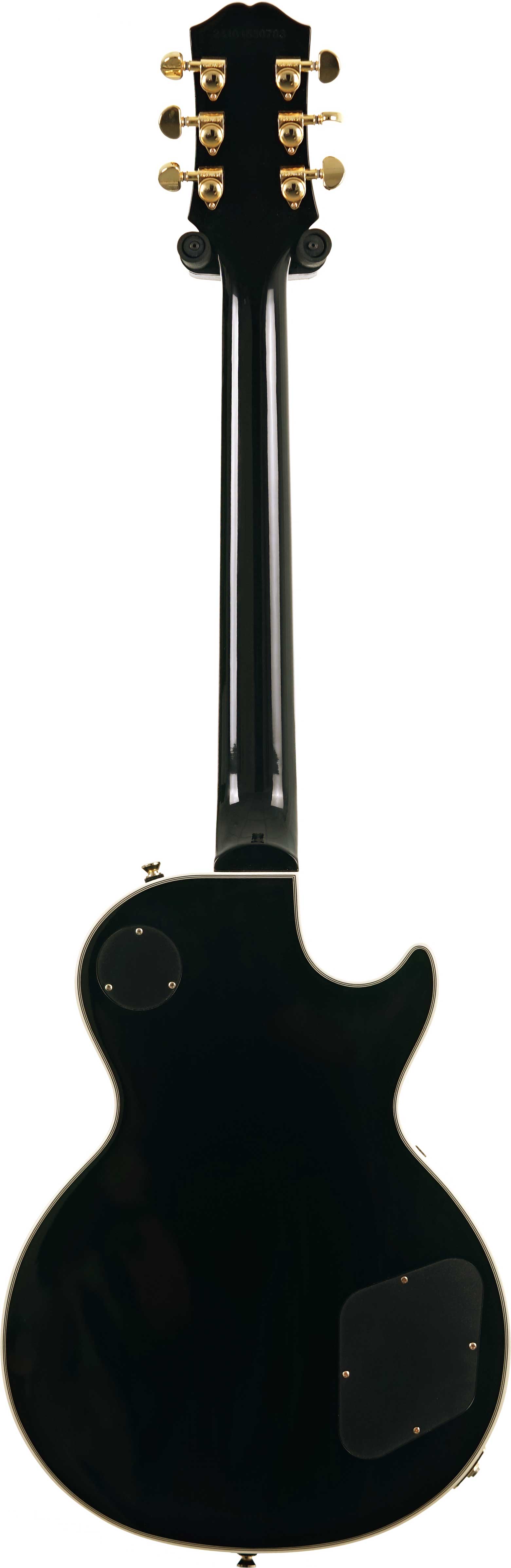 Epiphone 2024 Inspired by Gibson Les Paul Custom Ebony Left Handed (Pre-Owned) #24101530783