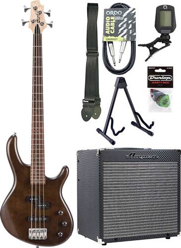 Cort guitarguitar Action PJ Bass Pack Walnut Cort guitarguitar Action PJ Bass Pack Walnut