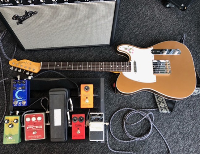 Guitar pedal order