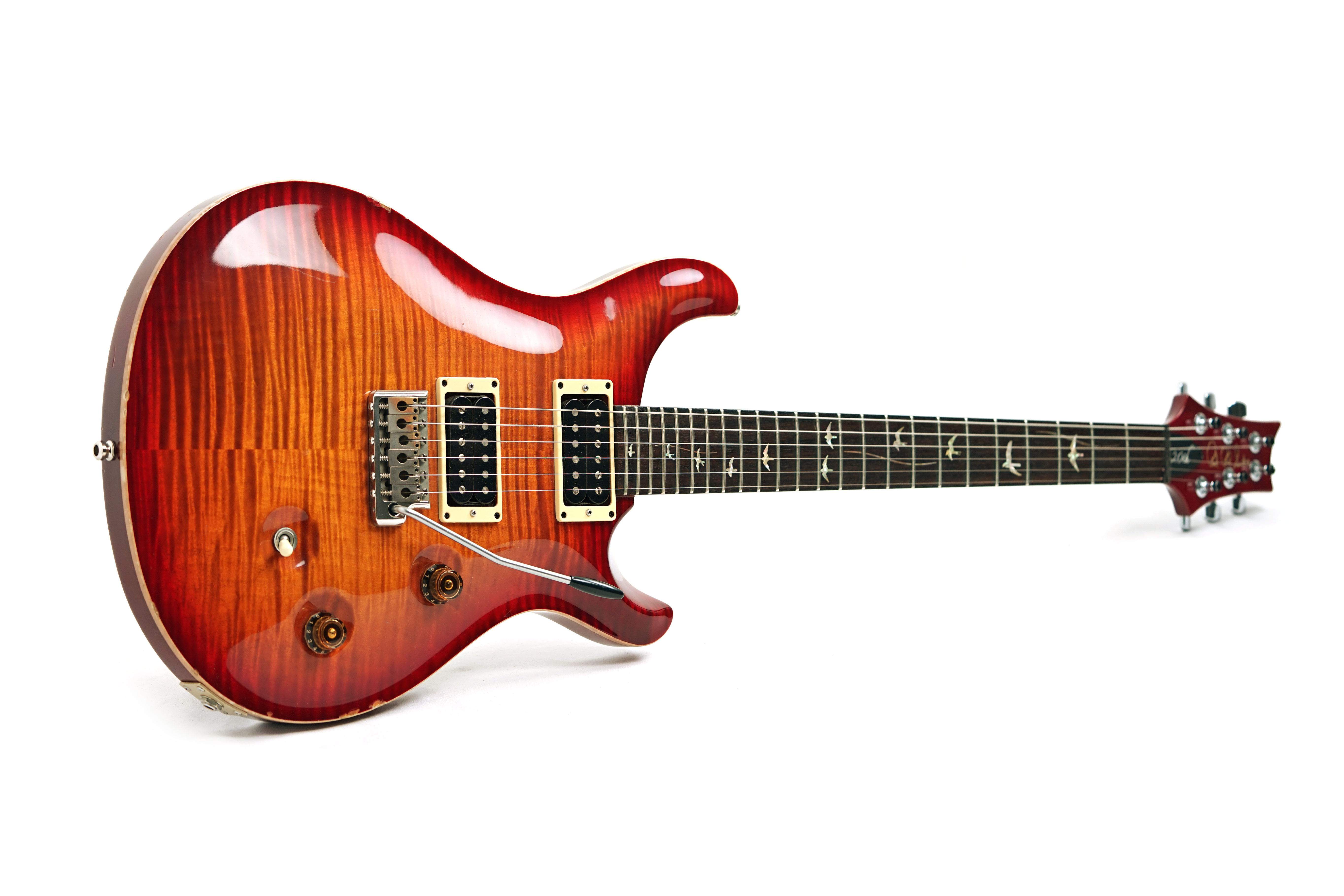 PRS 2005 20th Anniversary Custom 24 10 Top Amber (Pre-Owned) #593637