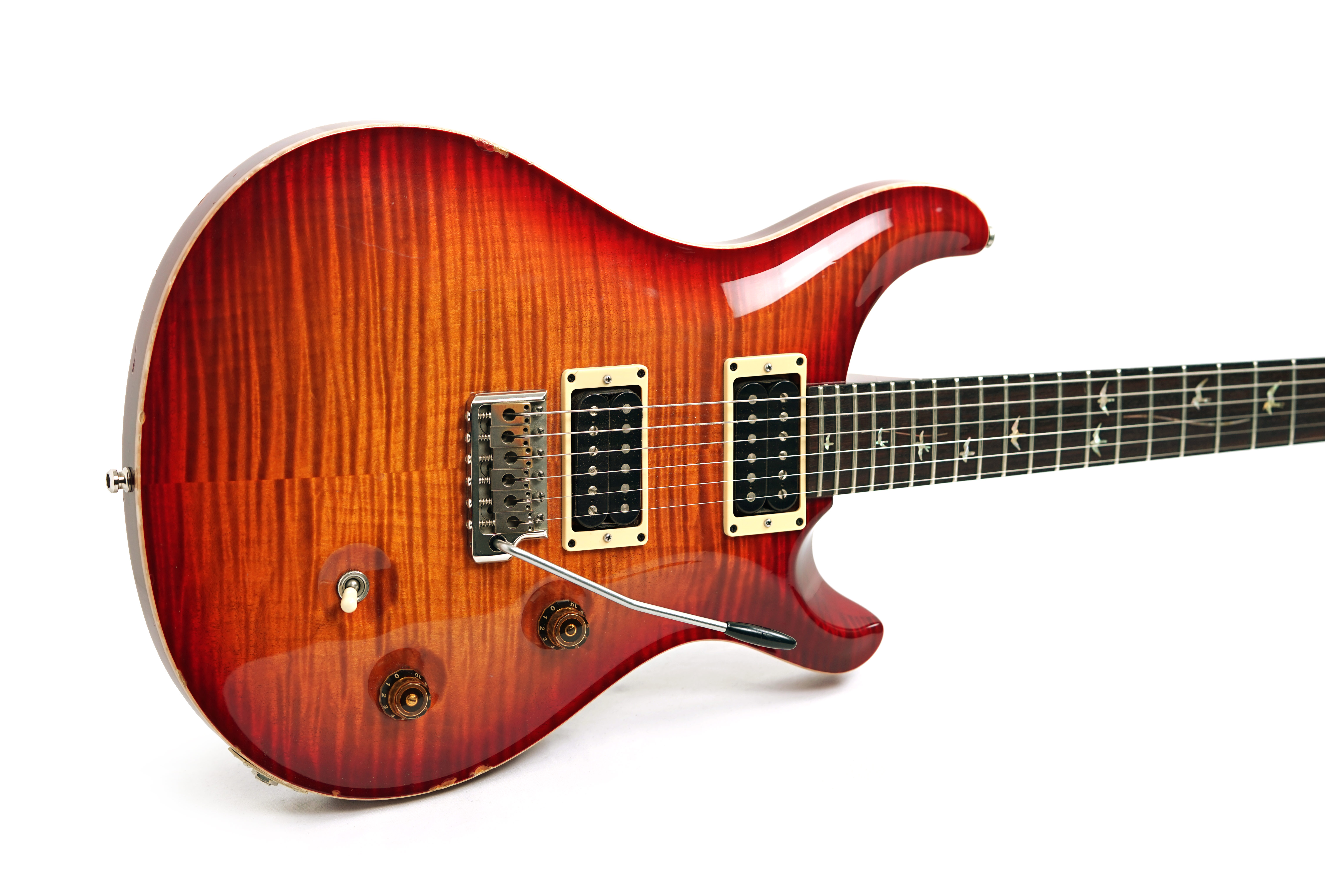 PRS 2005 20th Anniversary Custom 24 10 Top Amber (Pre-Owned) #593637