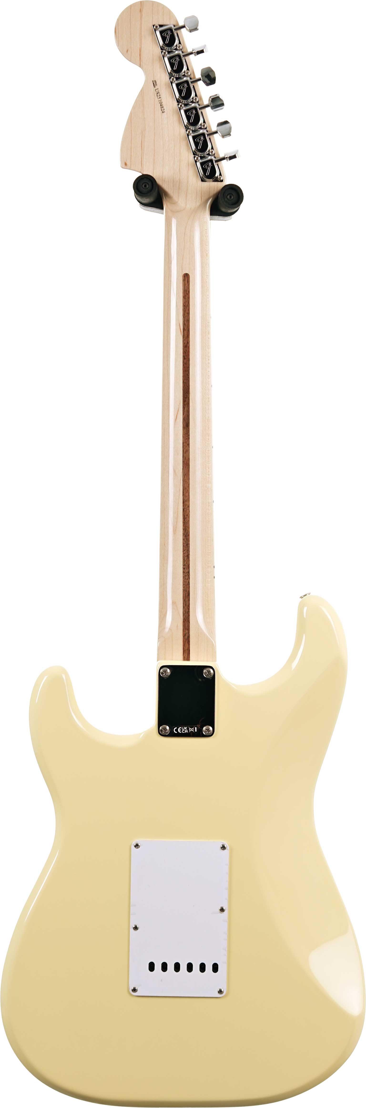 Fender Yngwie Malmsteen Stratocaster Vintage White Maple Fingerboard #US25104824