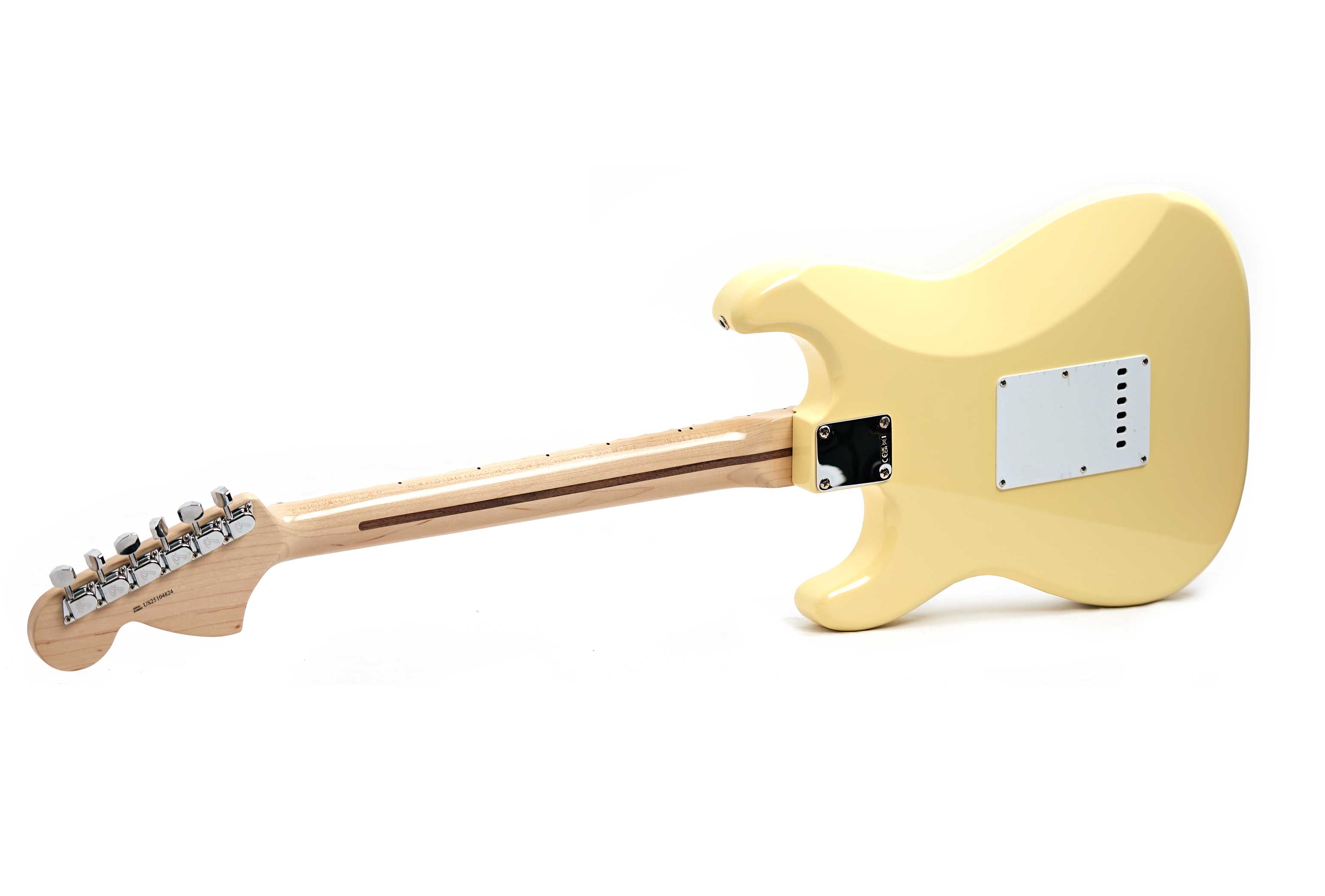 Fender Yngwie Malmsteen Stratocaster Vintage White Maple Fingerboard #US25104824
