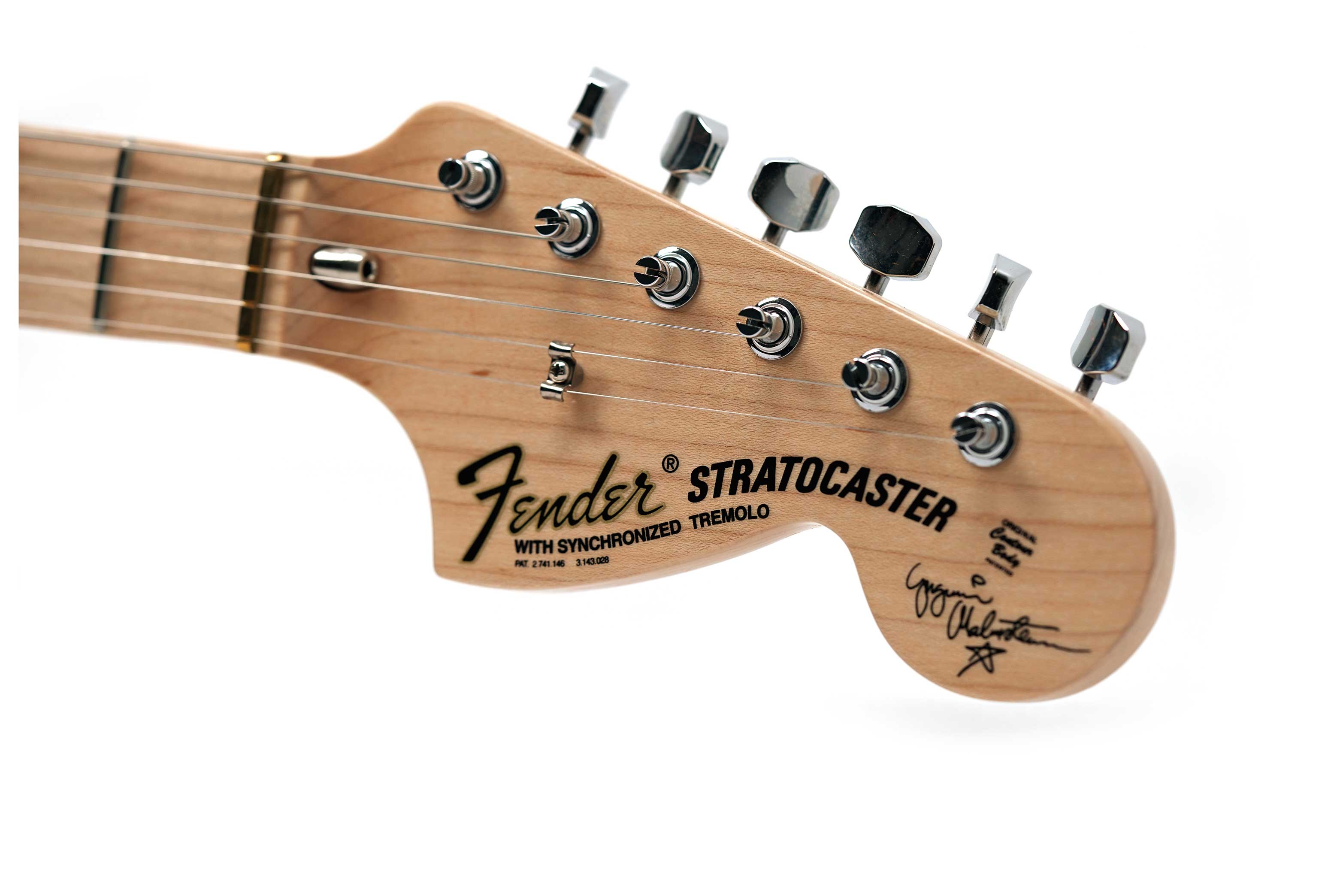 Fender Yngwie Malmsteen Stratocaster Vintage White Maple Fingerboard #US25104824