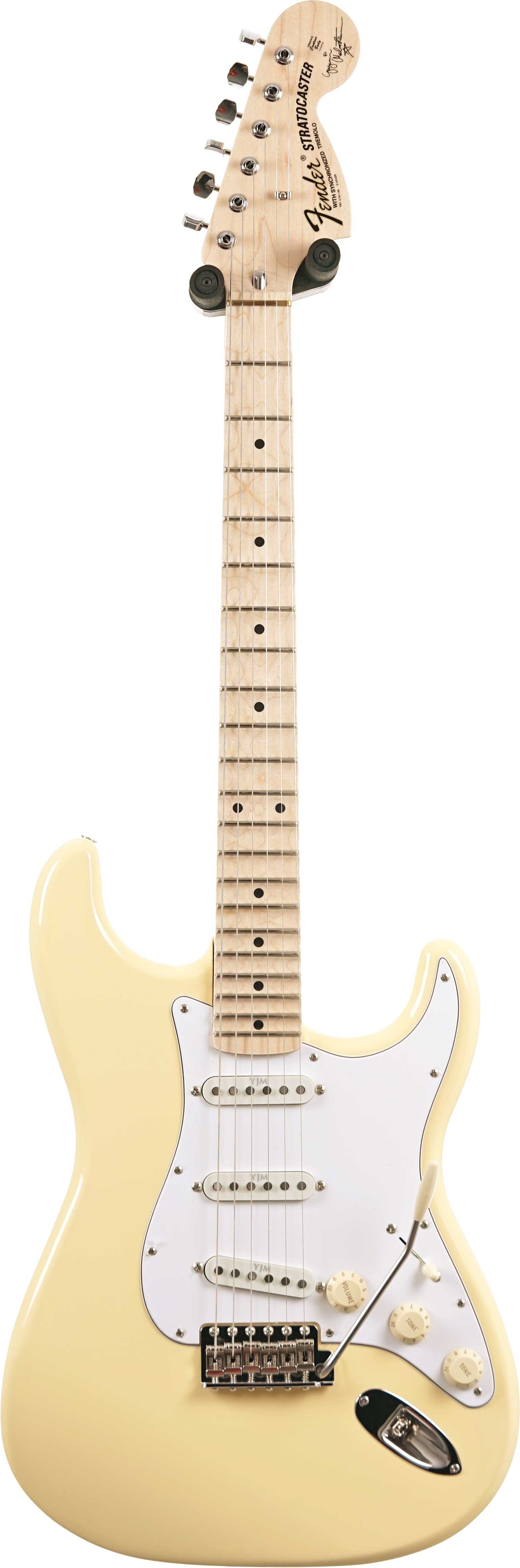Fender Yngwie Malmsteen Stratocaster Vintage White Maple Fingerboard #US26021251