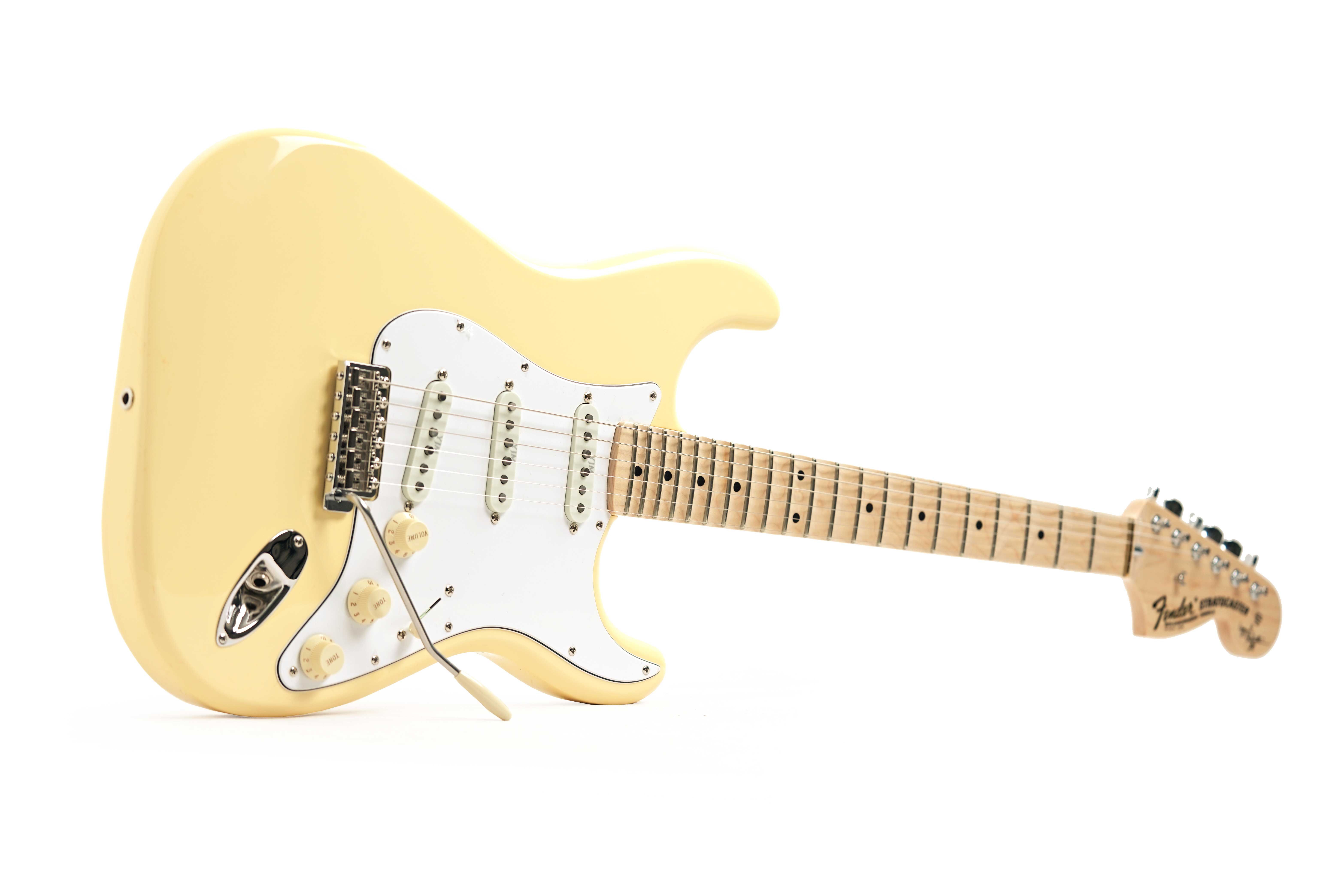 Fender Yngwie Malmsteen Stratocaster Vintage White Maple Fingerboard #US26021251