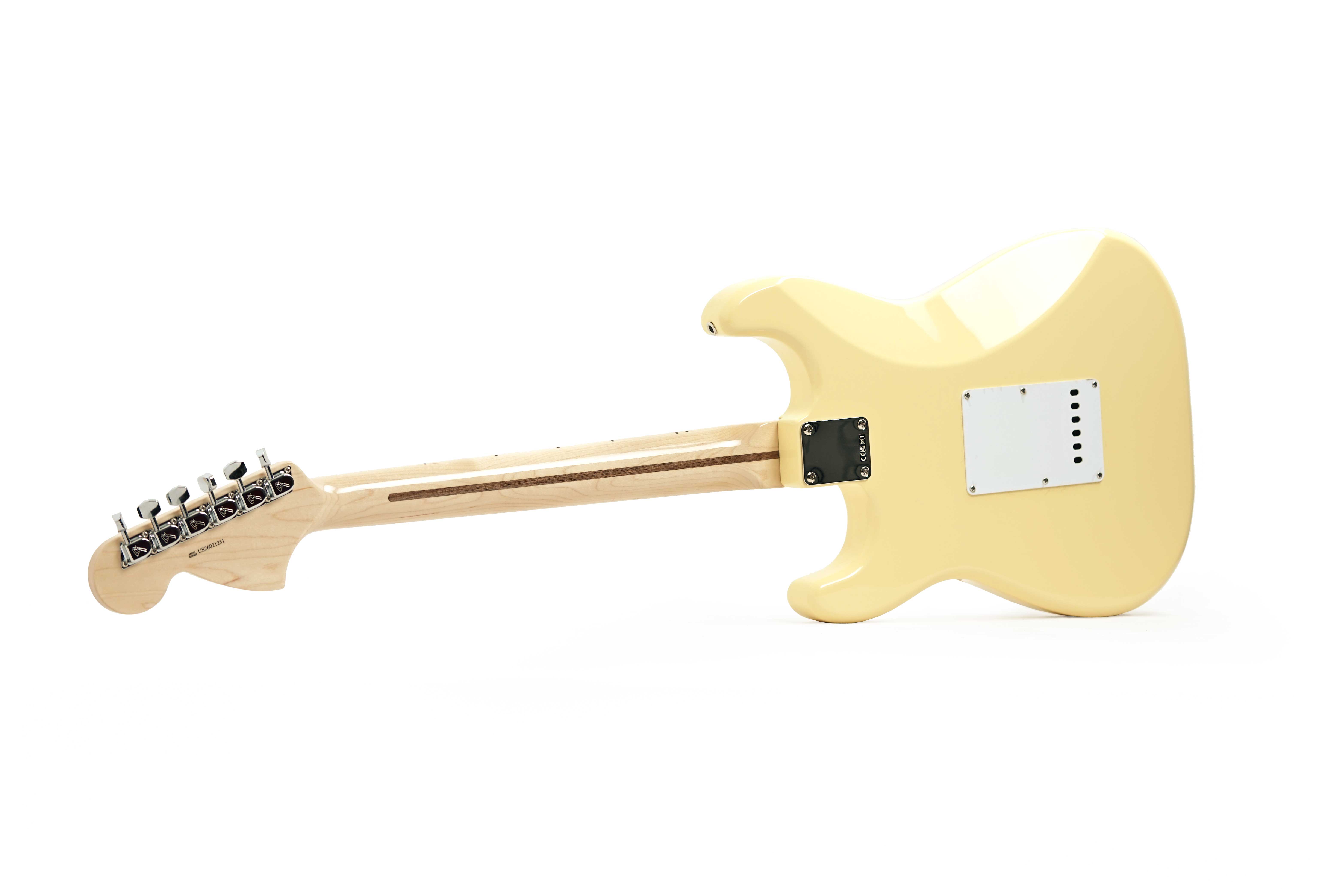 Fender Yngwie Malmsteen Stratocaster Vintage White Maple Fingerboard #US26021251