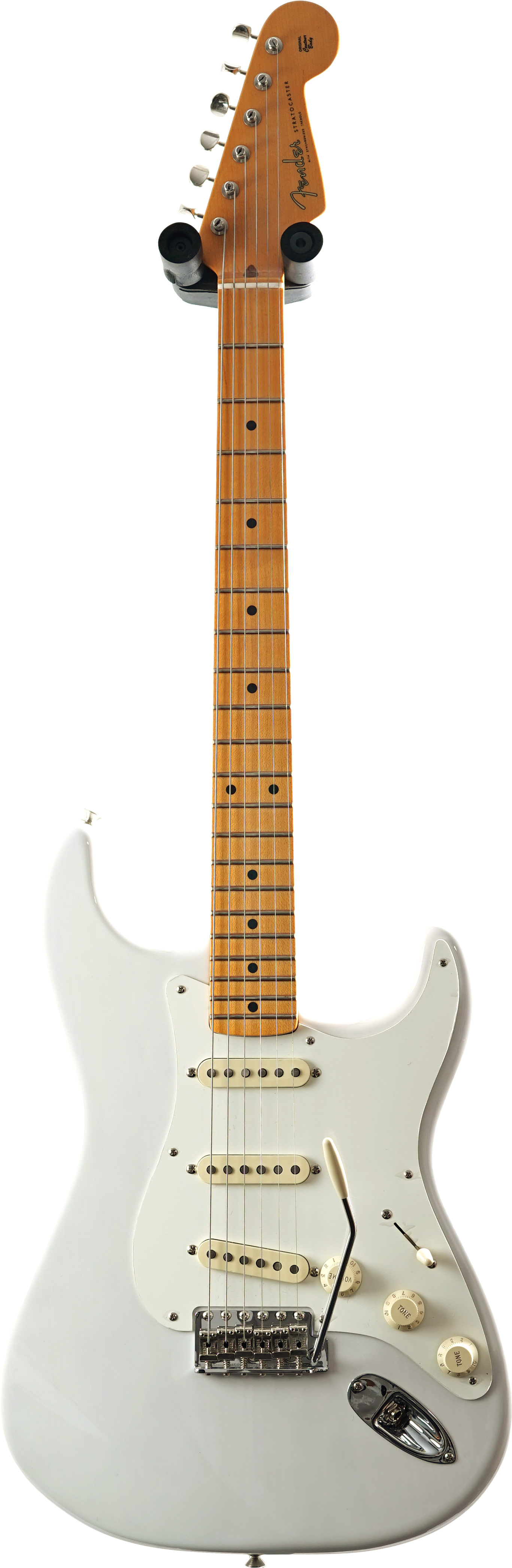 Fender Eric Johnson Stratocaster White Blonde Maple Fingerboard #EJ23862