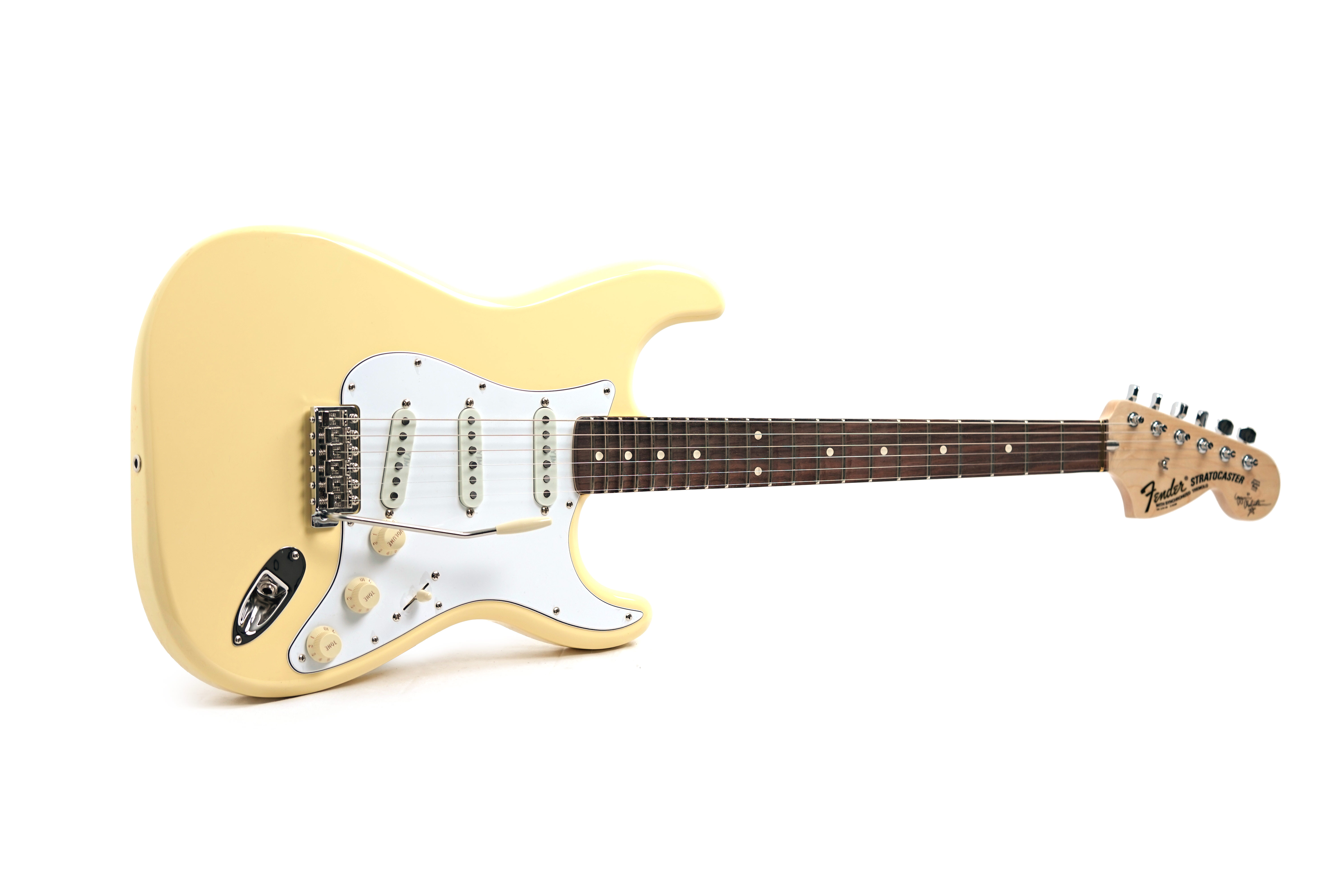 Fender Artist Stratocaster Yngwie Malmsteen Rosewood Fingerboard Vintage White #US25054177