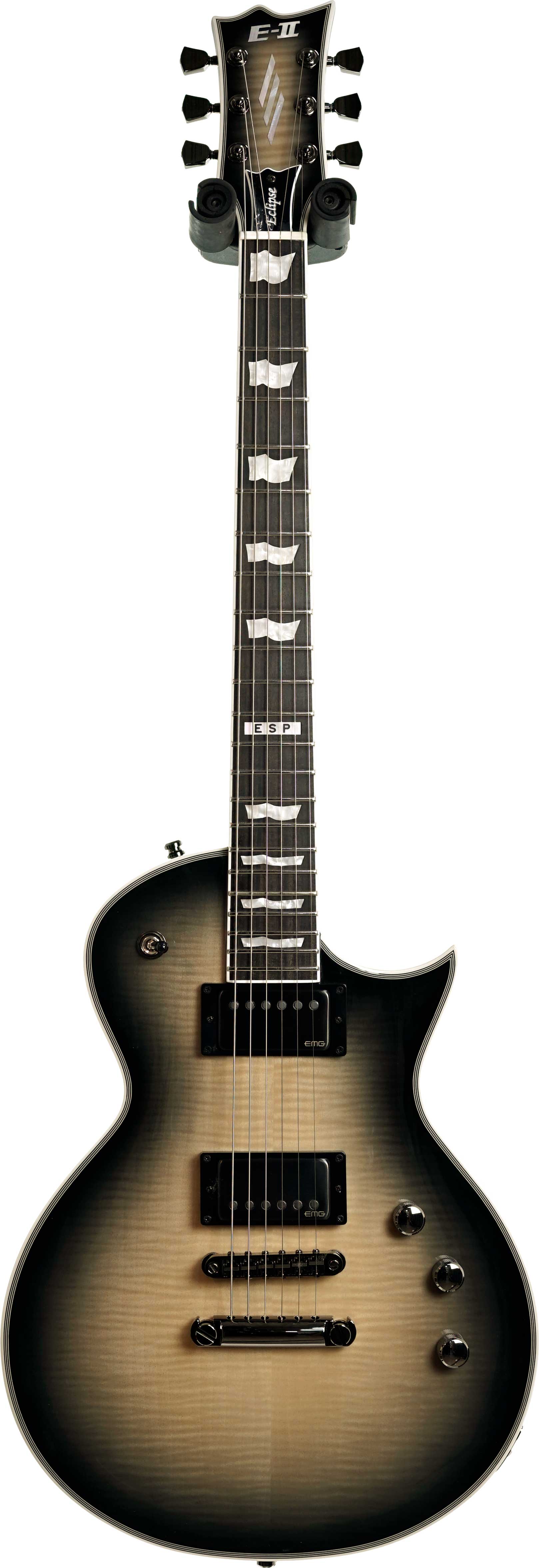 ESP E-II Eclipse Full Thickness Black Natural Burst (Nearly New) #ES7524253