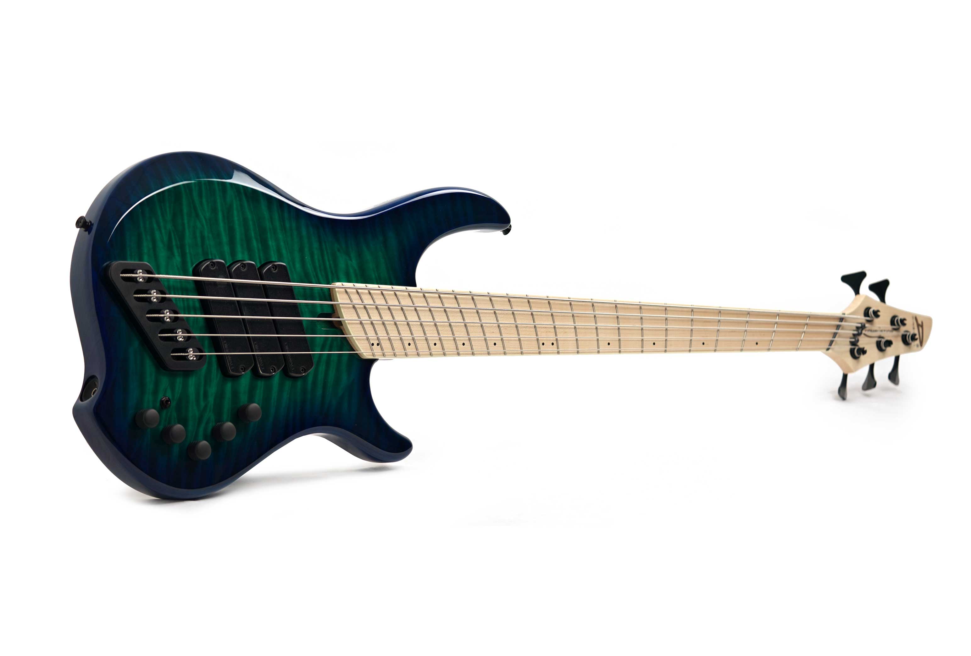 Dingwall Combustion 3 Pickup 5 String Whalepool Burst Quilt Maple Fingerboard #19600