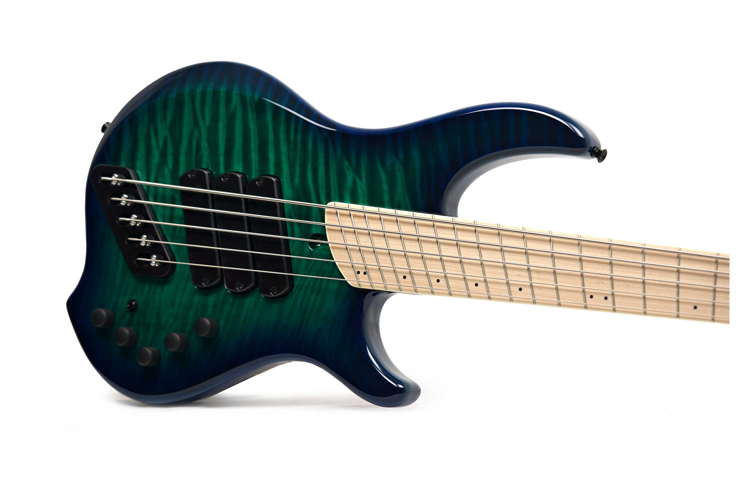 Dingwall Combustion 3 Pickup 5 String Whalepool Burst Quilt Maple Fingerboard #19600