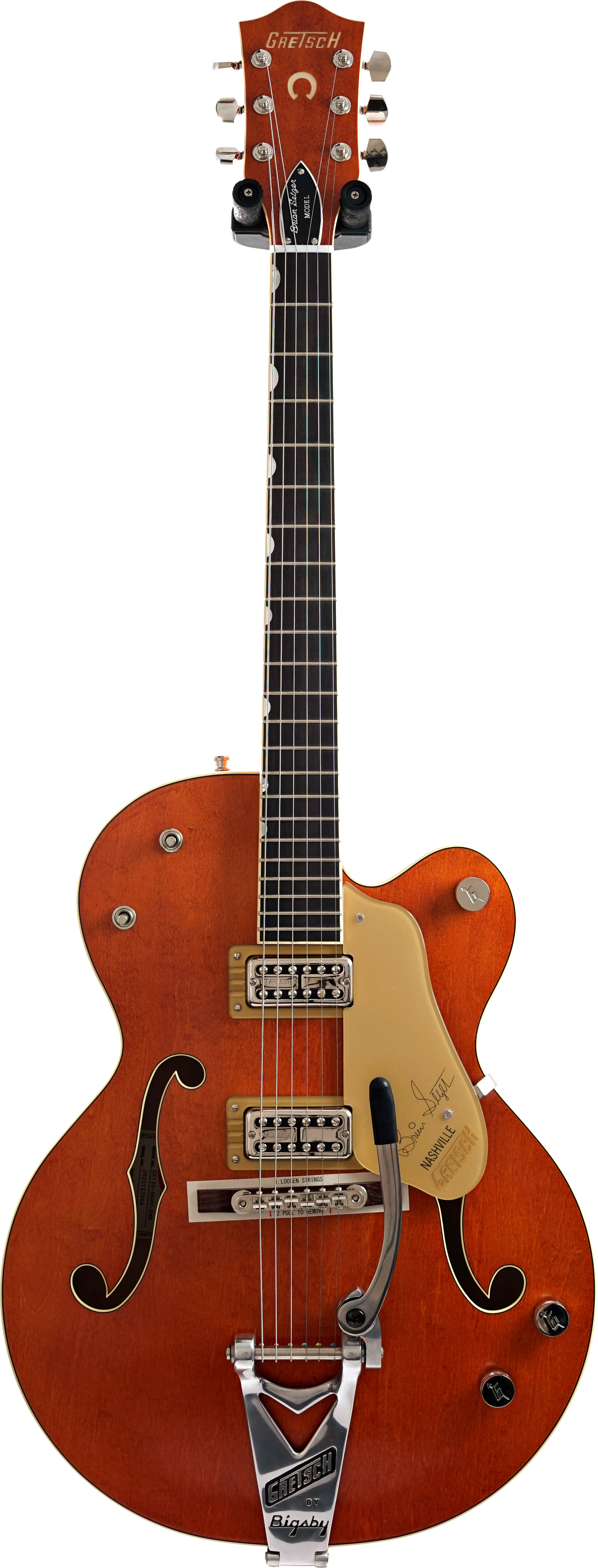 Gretsch G6120T Brian Setzer 59 Smoke Orange #JT25123966