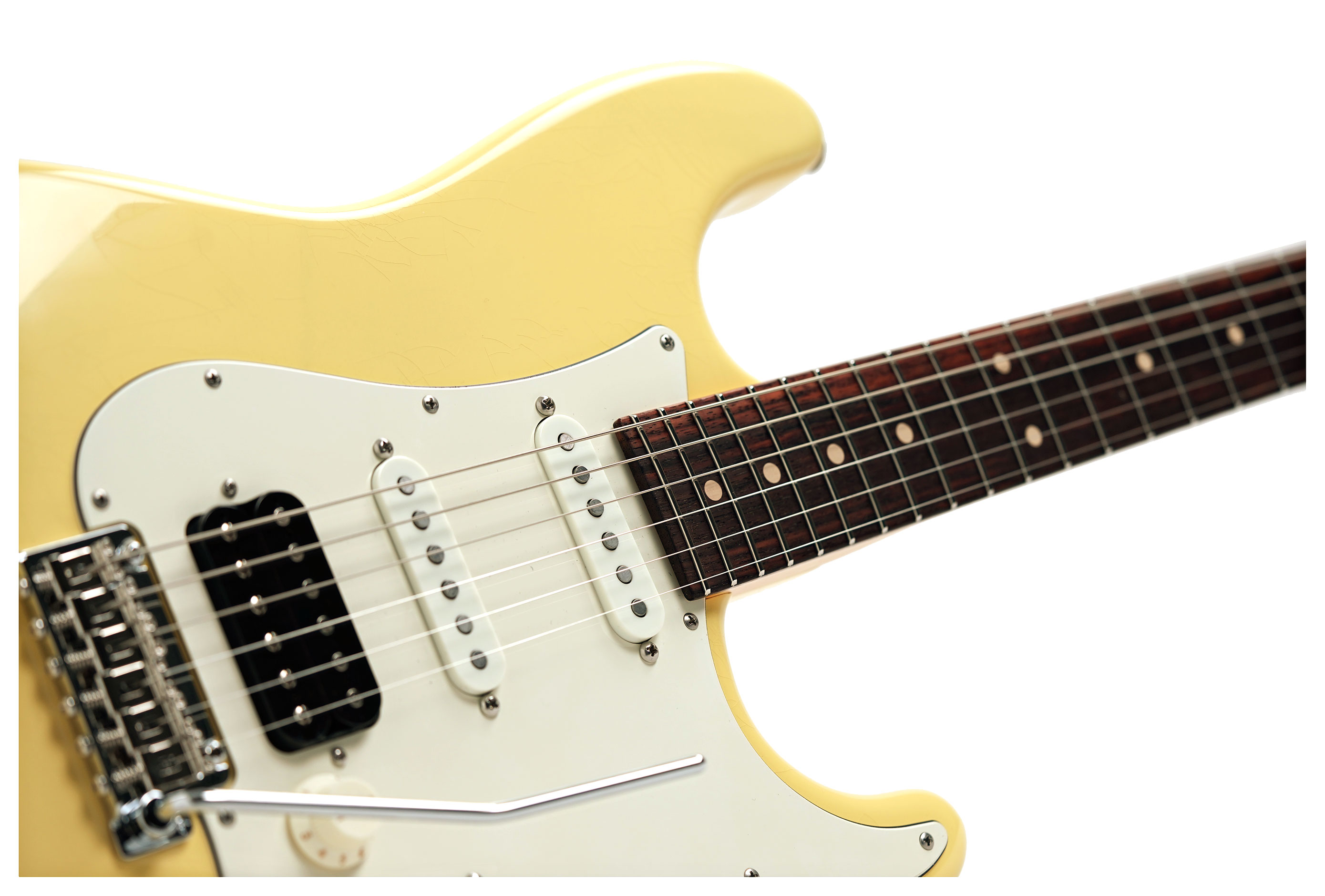 Suhr Classic Antique S Vintage Yellow HSS Rosewood Fingerboard #93388