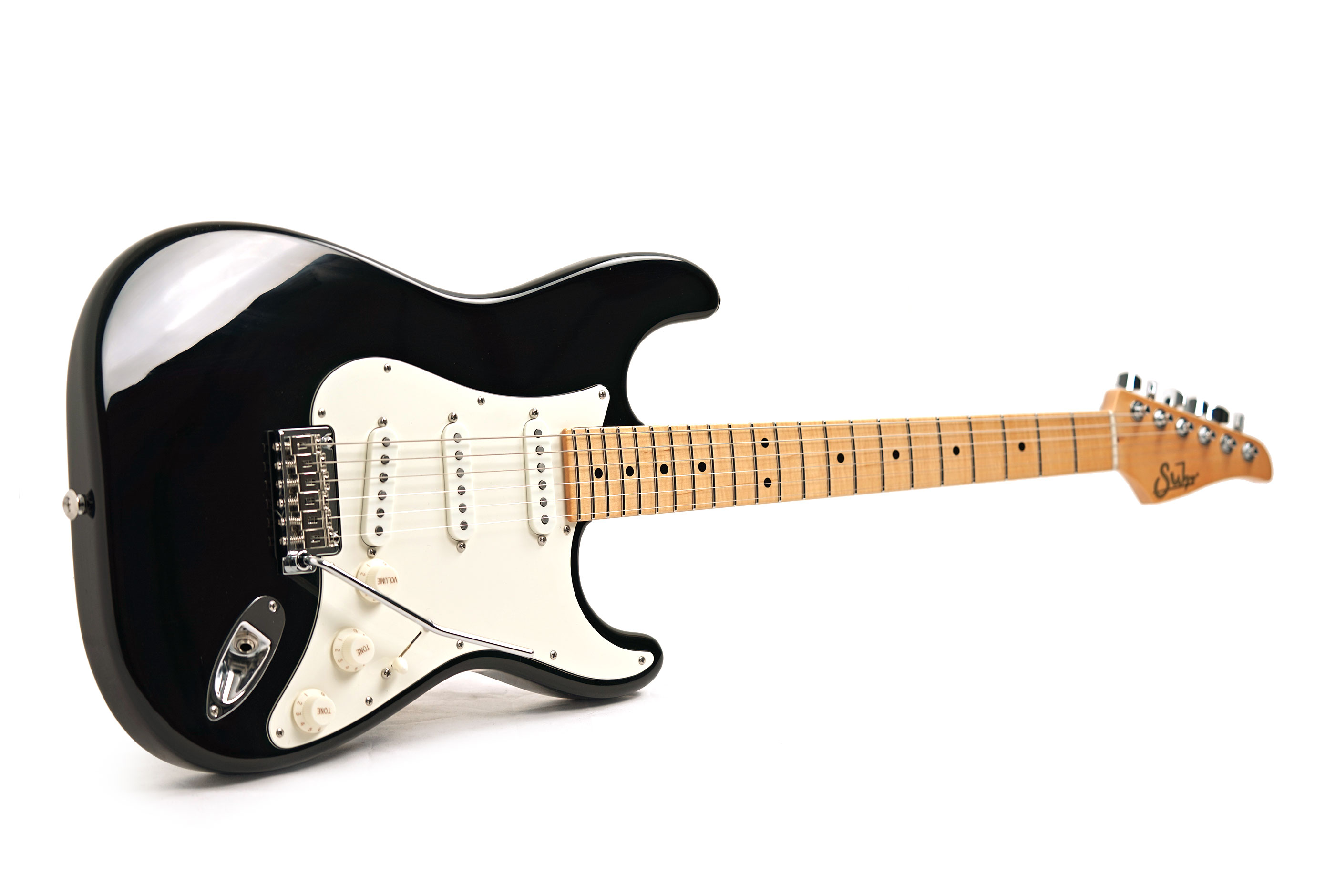 Suhr Classic Antique S Black SSS Maple Fingerboard SSCII #93386