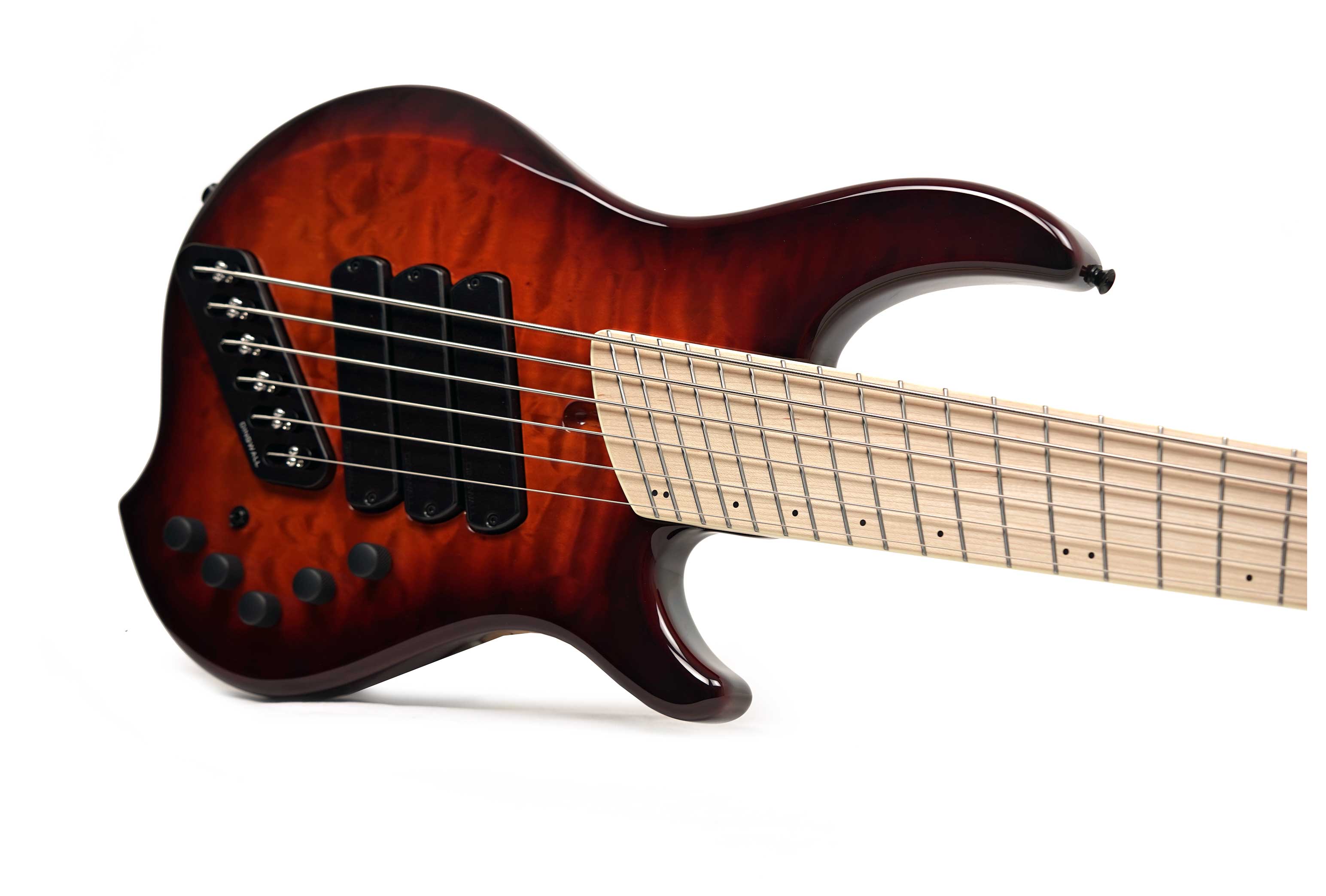 Dingwall Combustion 3 Pickup 6 String Vintageburst Quilt Maple Fingerboard #20775