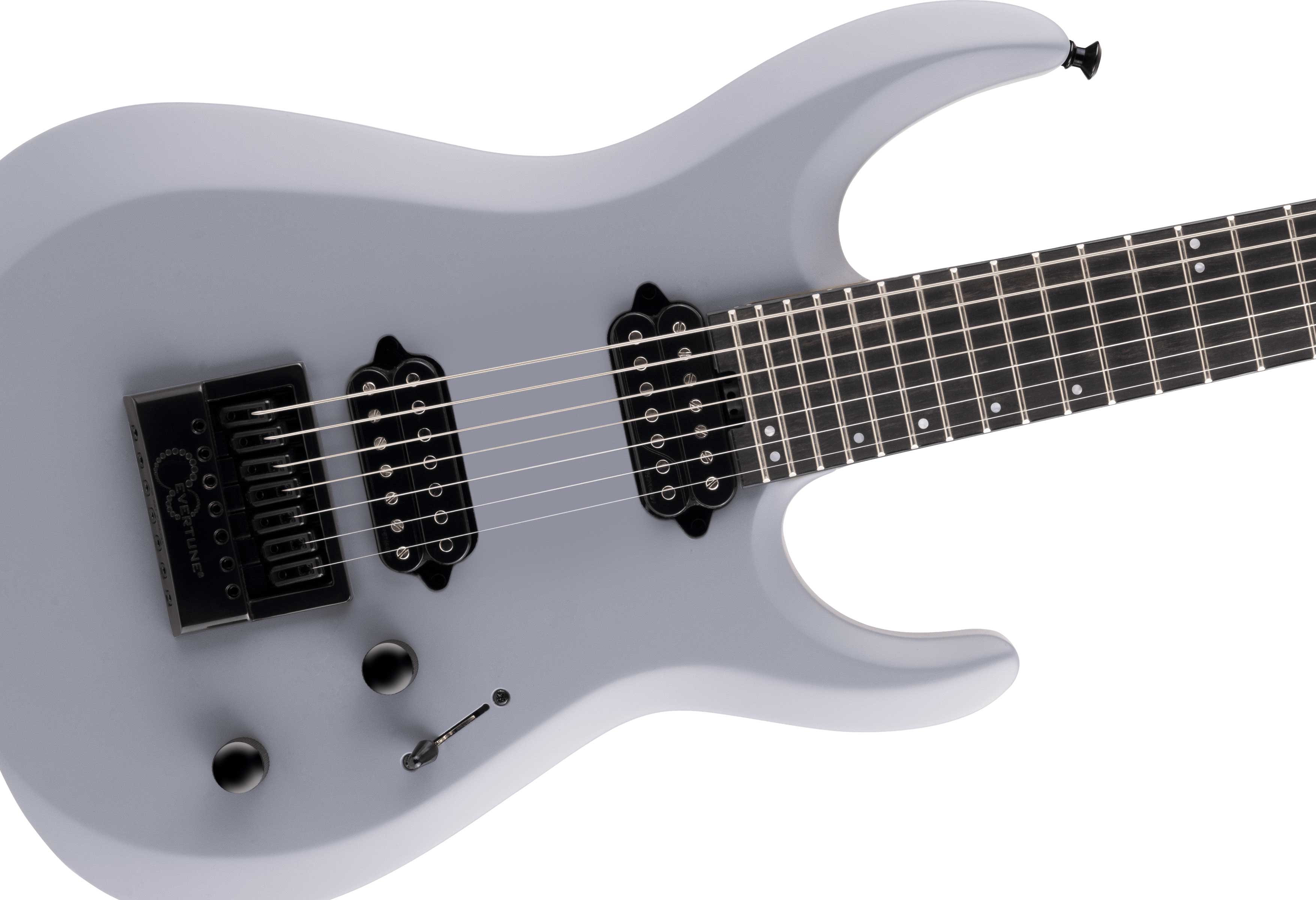 Jackson Pro Series Dinky DK Modern EverTune 7 Ebony Fingerboard Primer Gray
