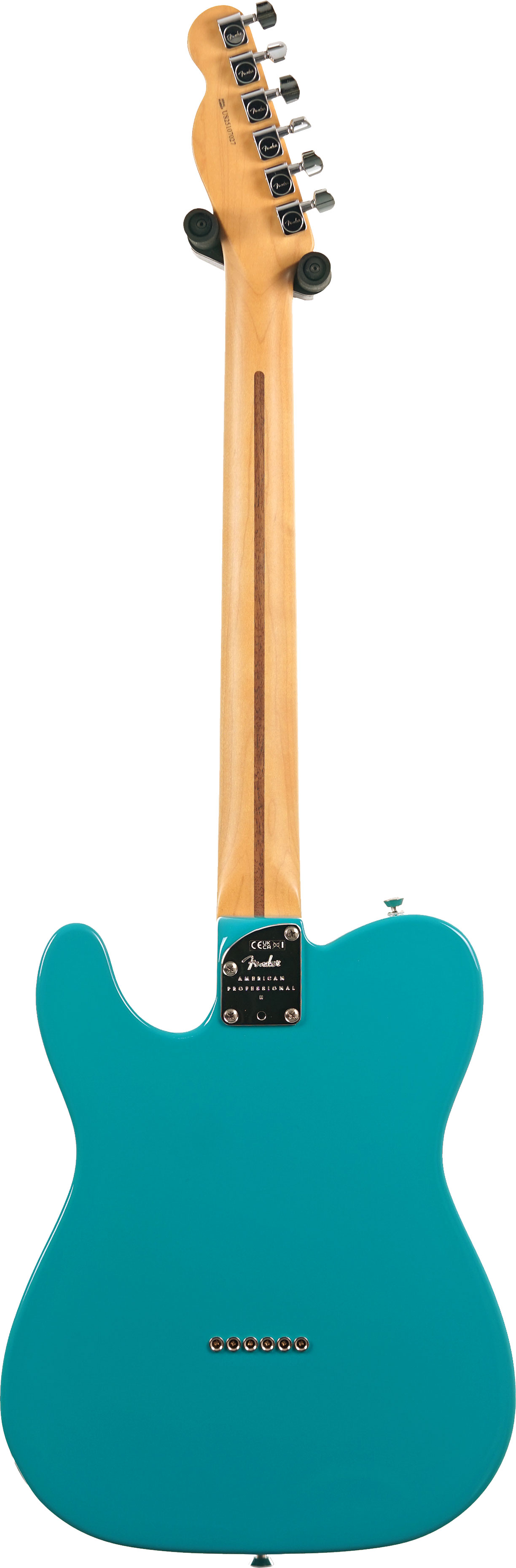 Fender American Professional II Telecaster Miami Blue Maple Fingerboard #US25107027