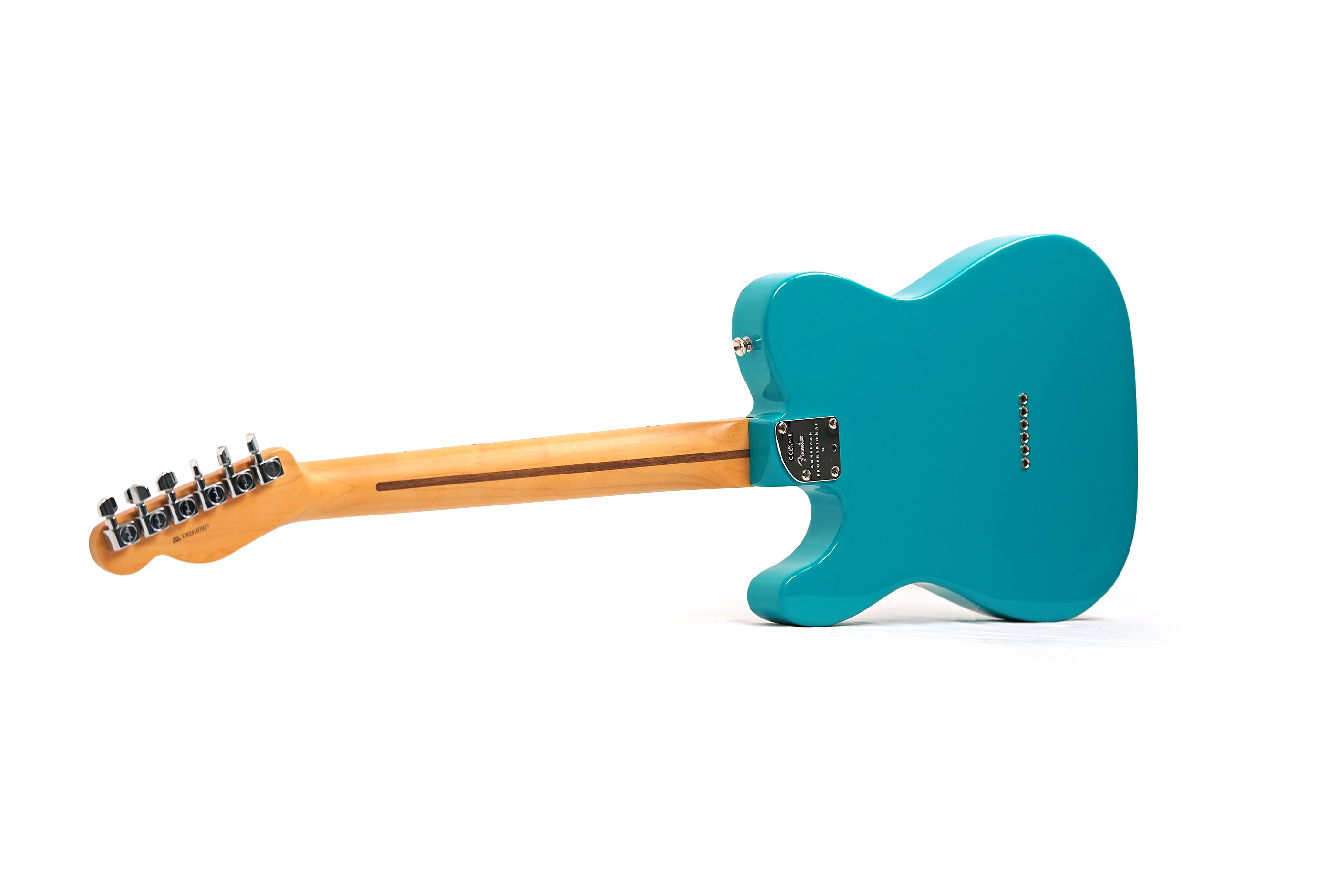 Fender American Professional II Telecaster Miami Blue Maple Fingerboard #US25107027