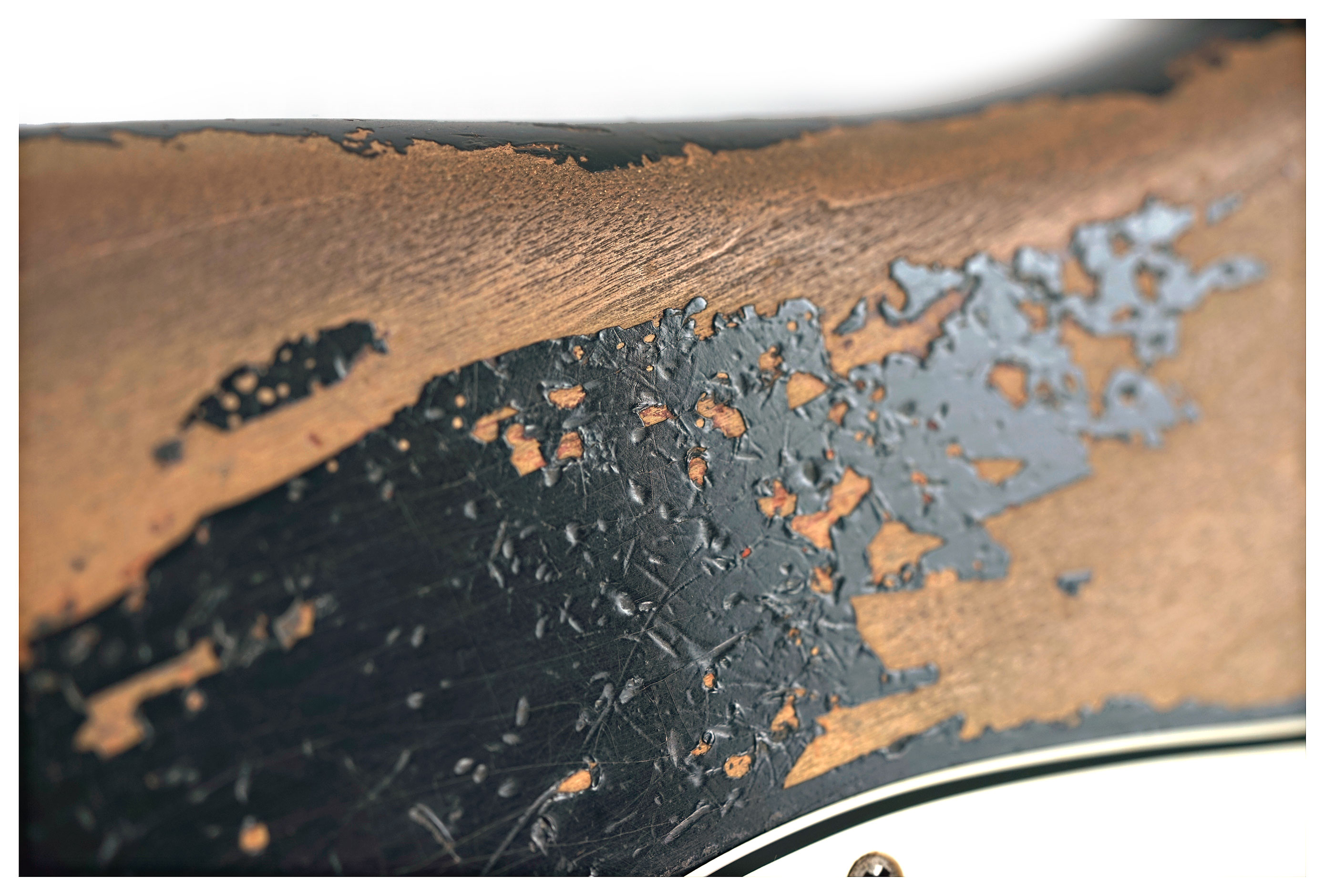 Fender Custom Shop 61 Stratocaster Heavy Relic Black over 3 Tone Sunburst Masterbuilt by Dale Wilson #CZ587144